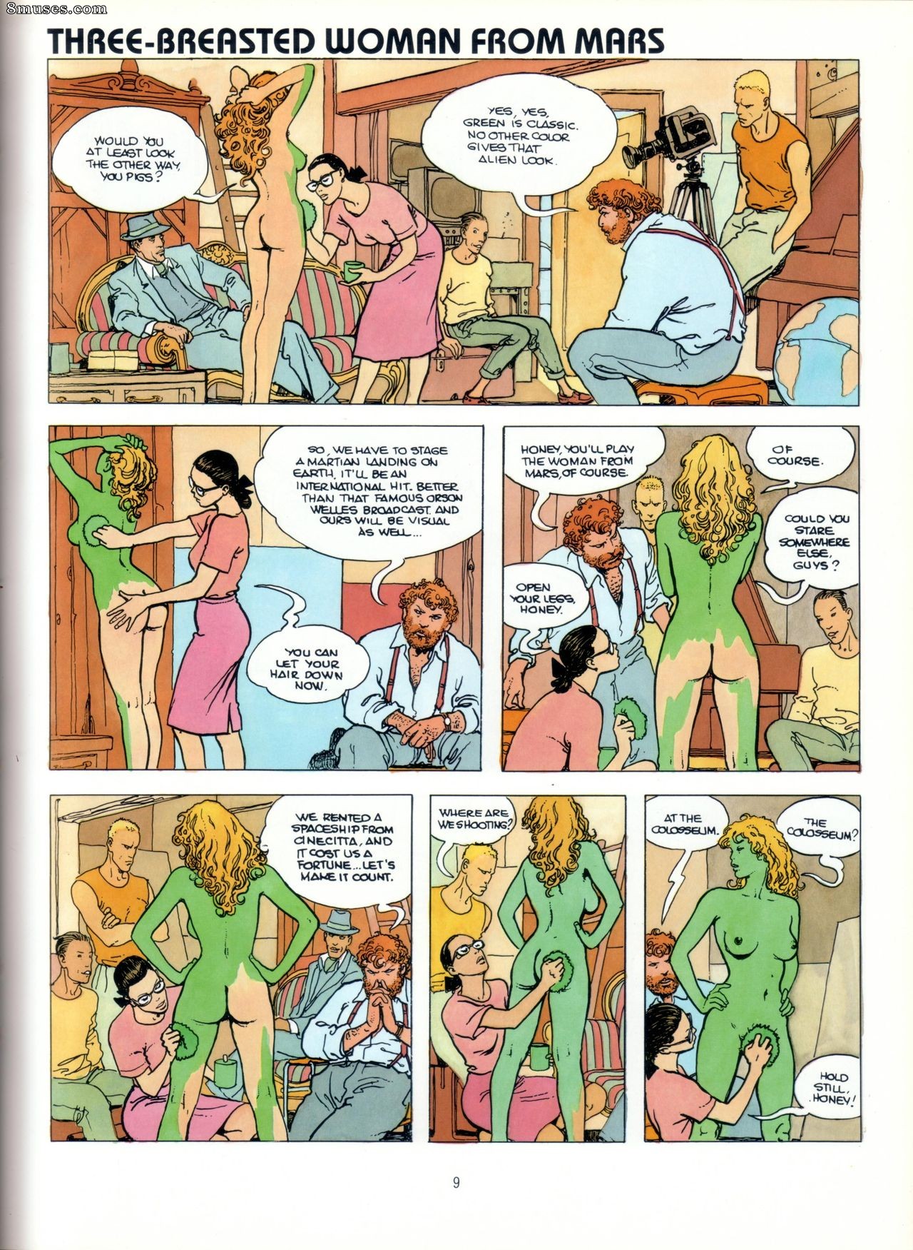 Milo Manara Comics - Cámara oculta - Página 10