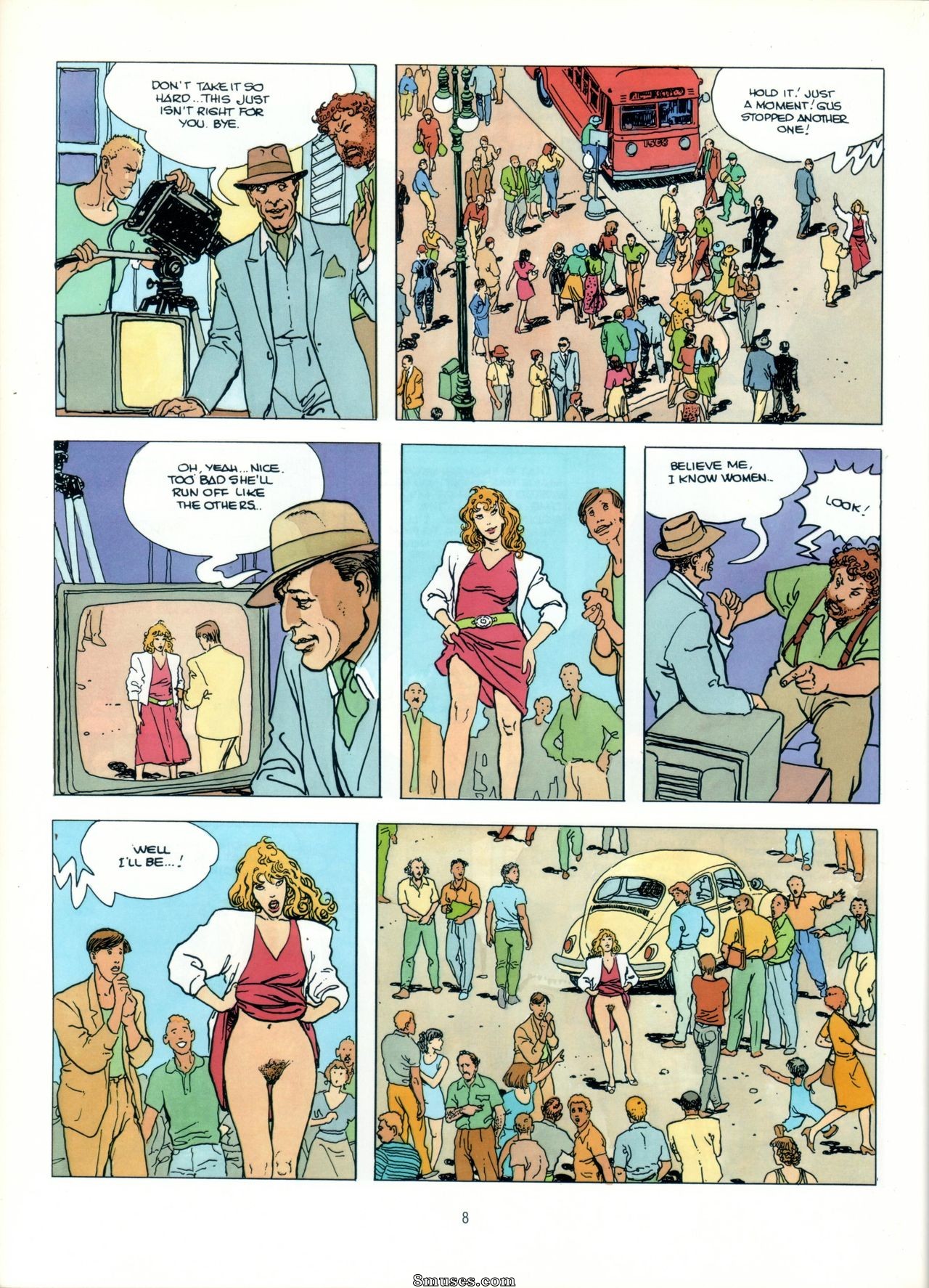 Milo Manara Comics - Cámara oculta - Página 9