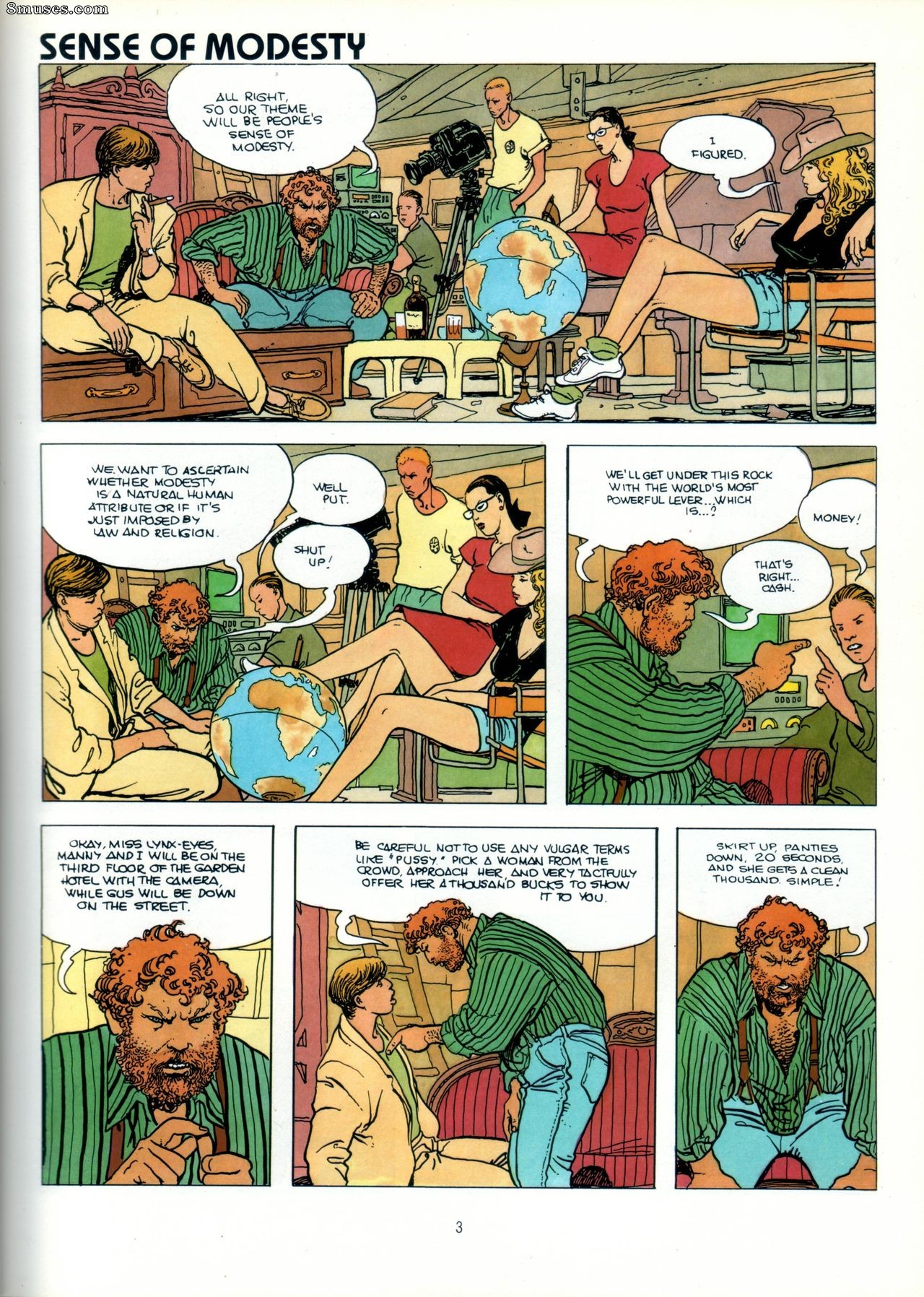 Milo Manara Comics - Câmera oculta - Página 4