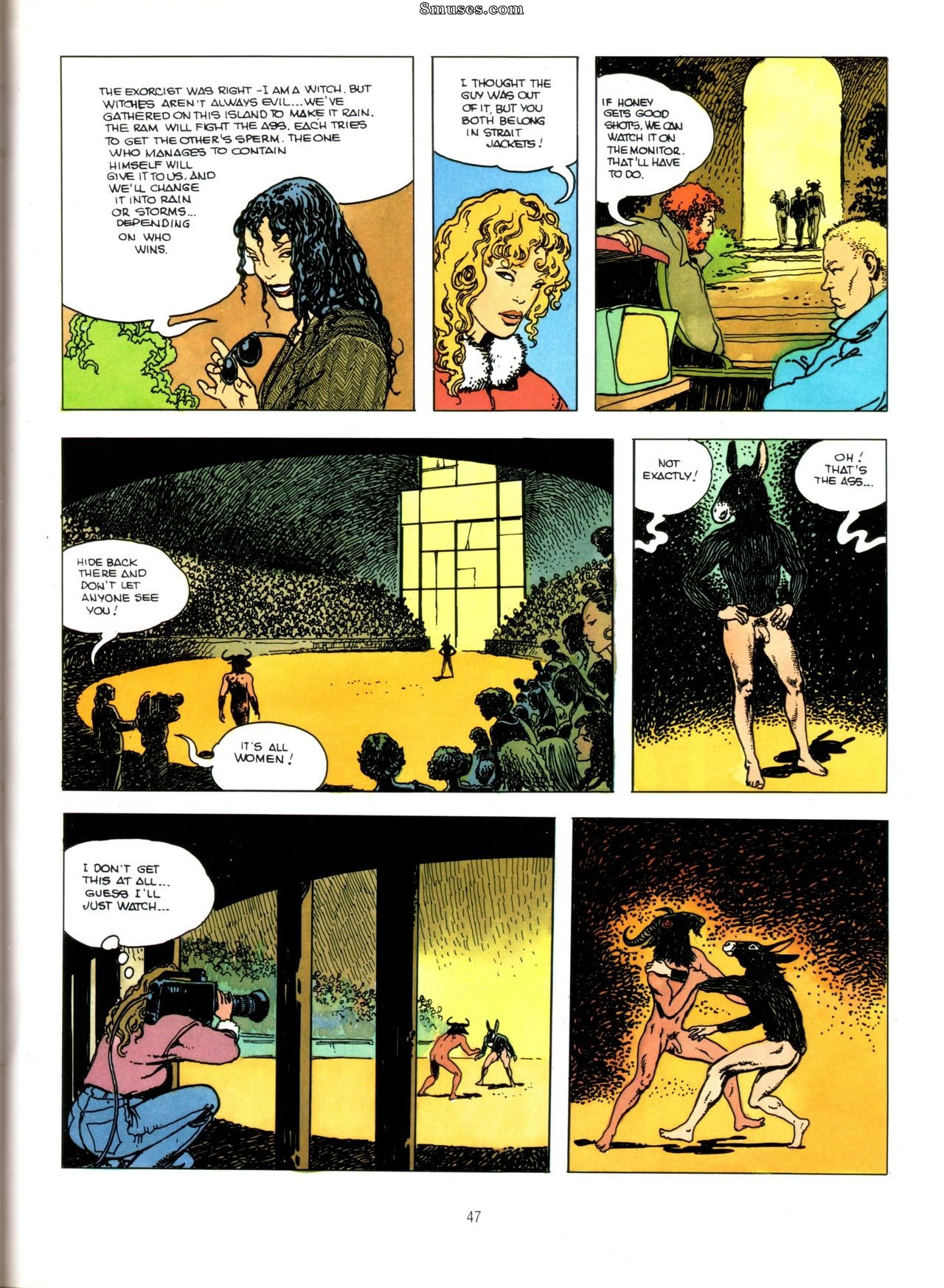 Milo Manara Comics - Cámara oculta - Página 48