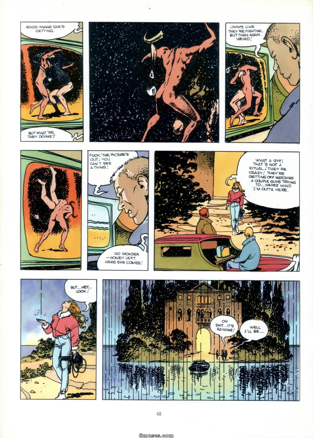Milo Manara Comics - Cámara oculta - Página 49
