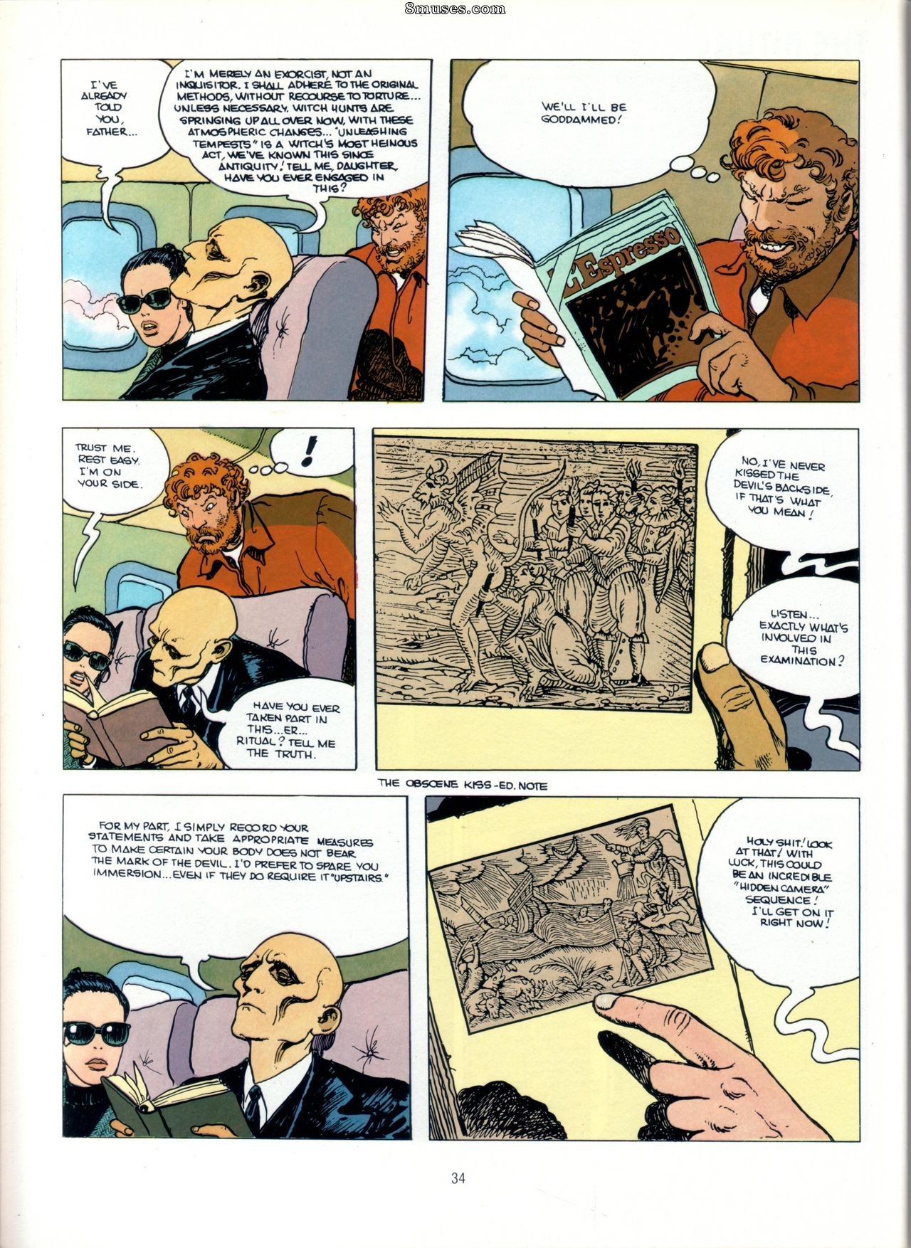 Milo Manara Comics - छुपा कैमरा - पेज 35