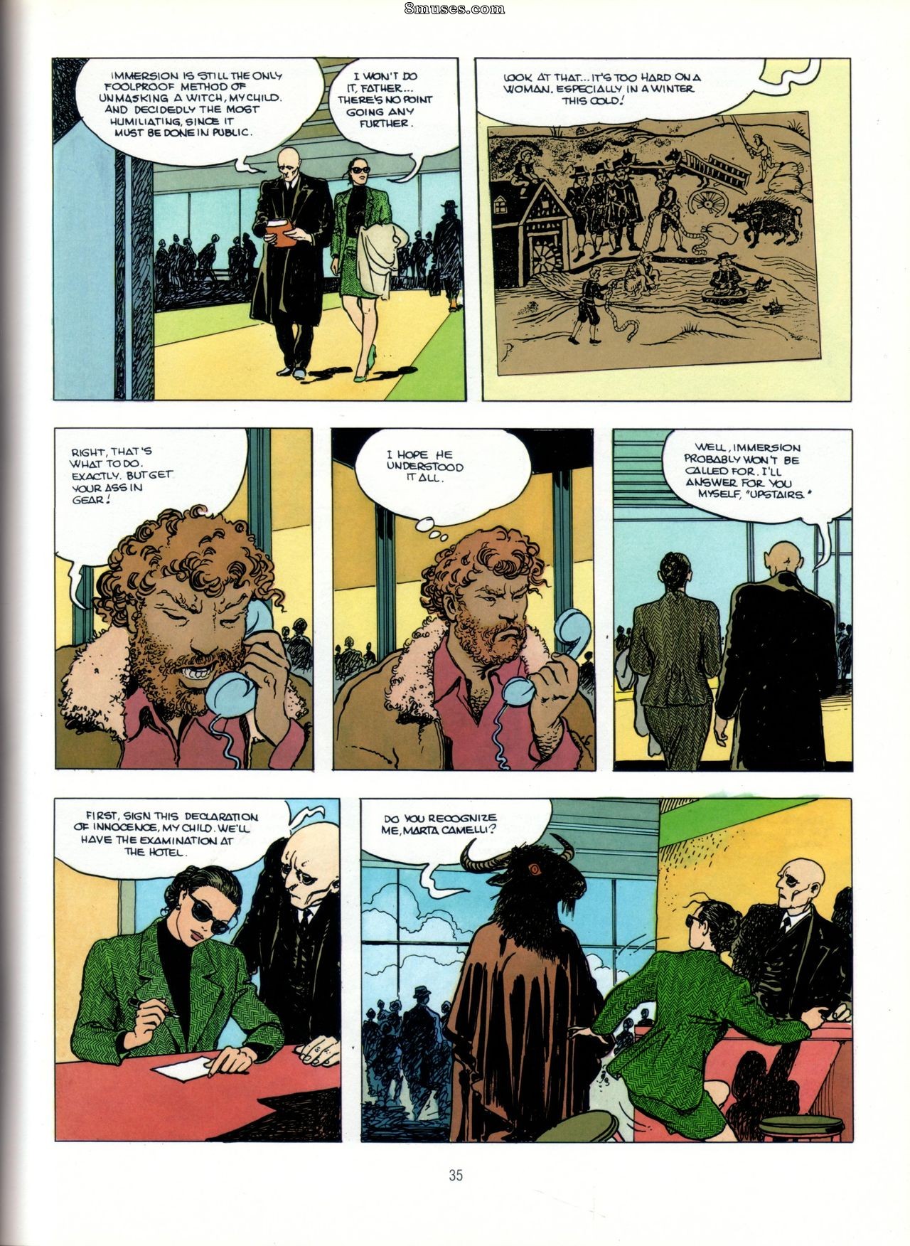 Milo Manara Comics - Cámara oculta - Página 36