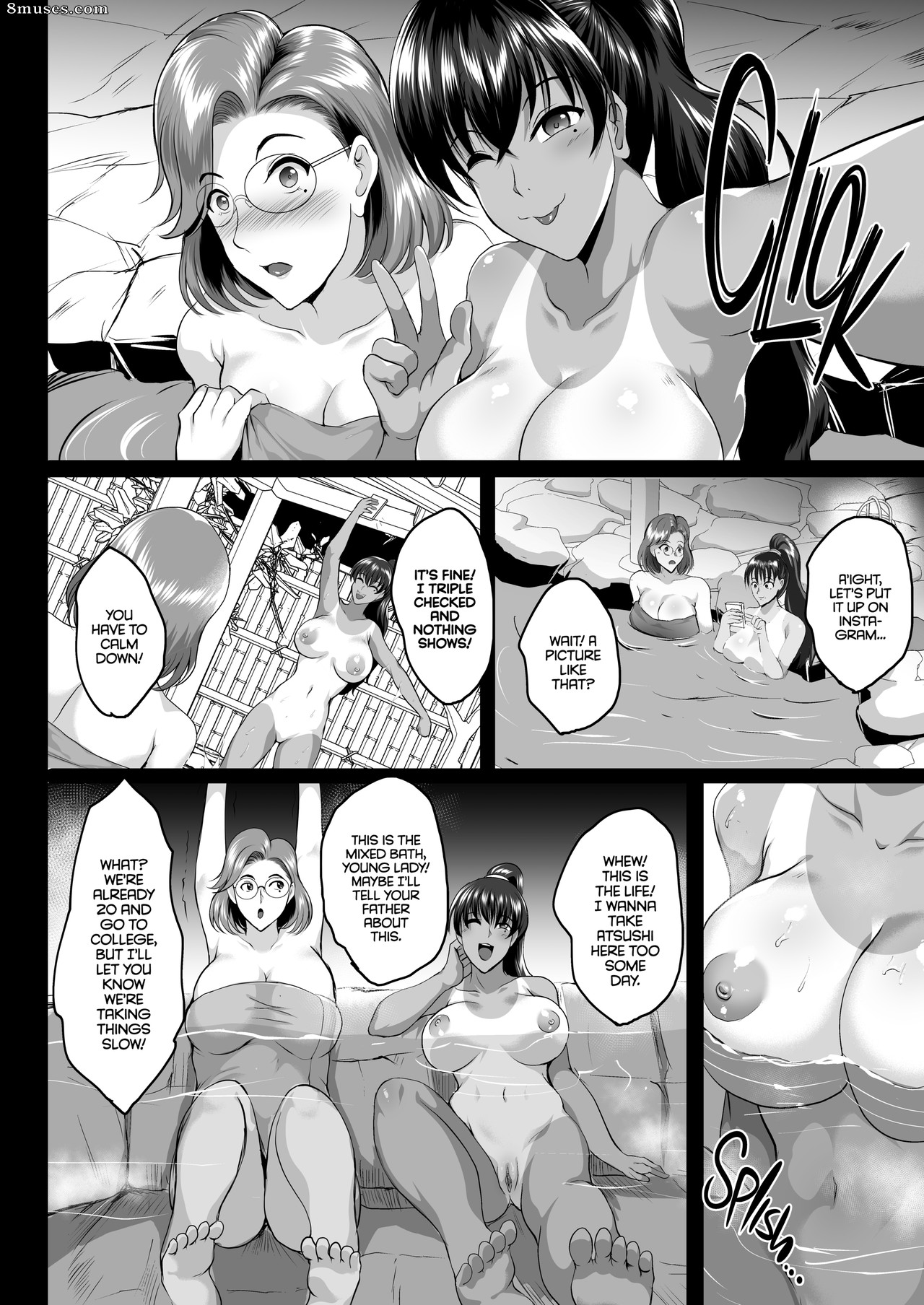 Hozumi Kenji - Mother and Daughter Training Diary - A Trip to the Hot Springs - Page 3