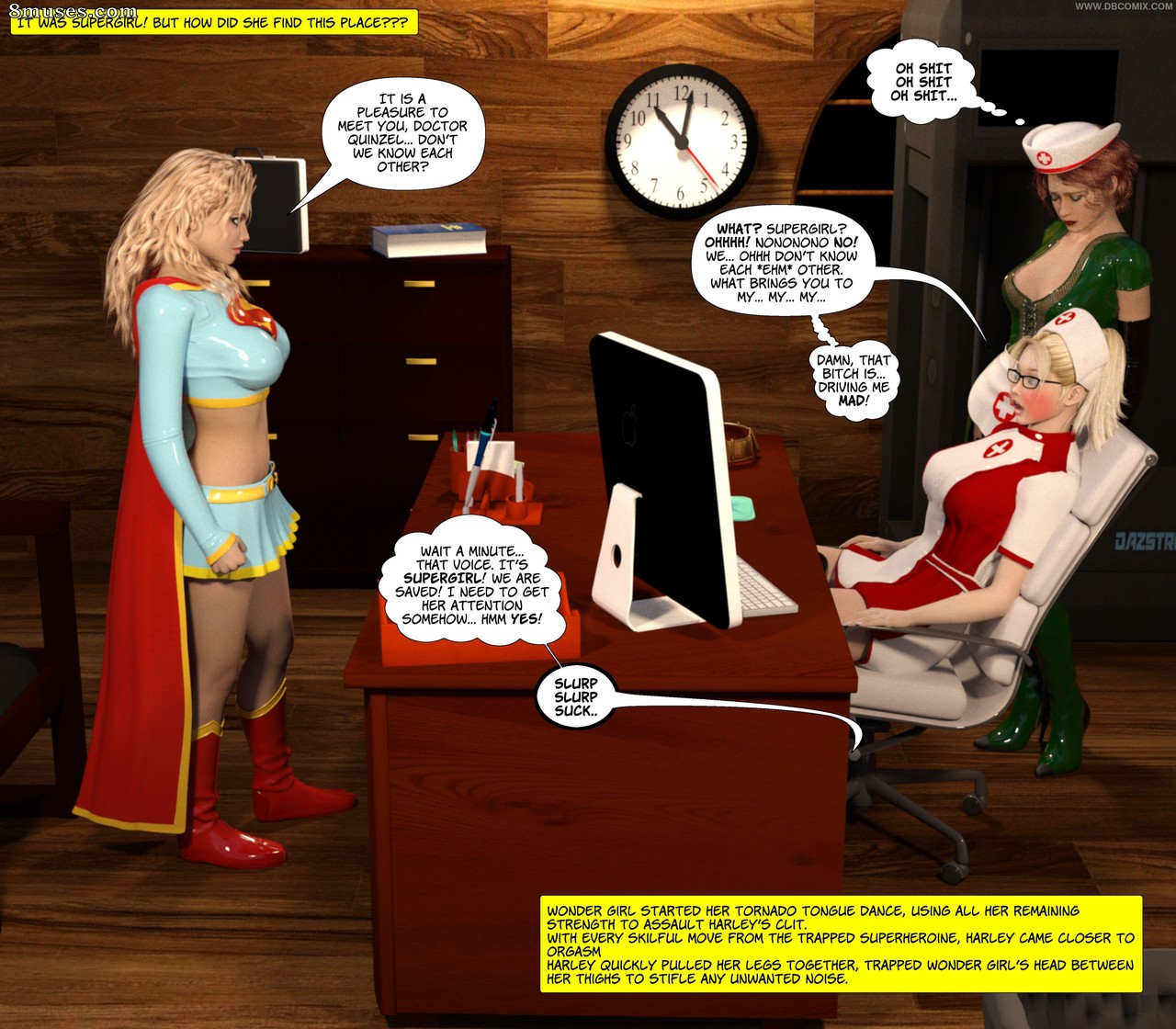 New Arkham For Superheroines - Issue 5 - Page 65