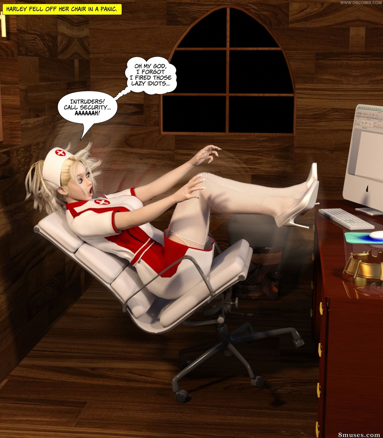 New Arkham For Superheroines - Issue 5 - Page 56
