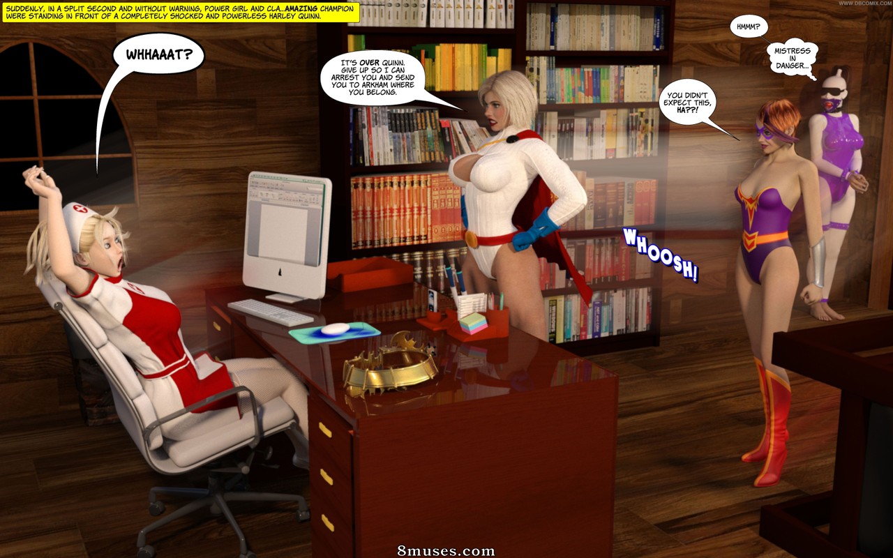 New Arkham For Superheroines - Issue 5 - Page 55