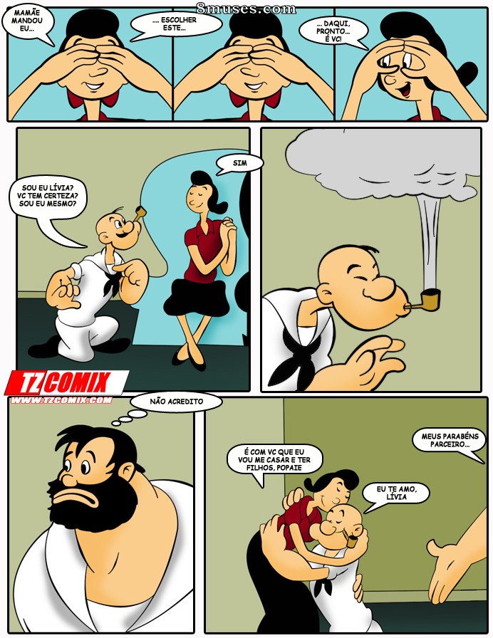 HQPorno.com.br - TZComiX.com Comics - O Marujo Popeye - Página 4