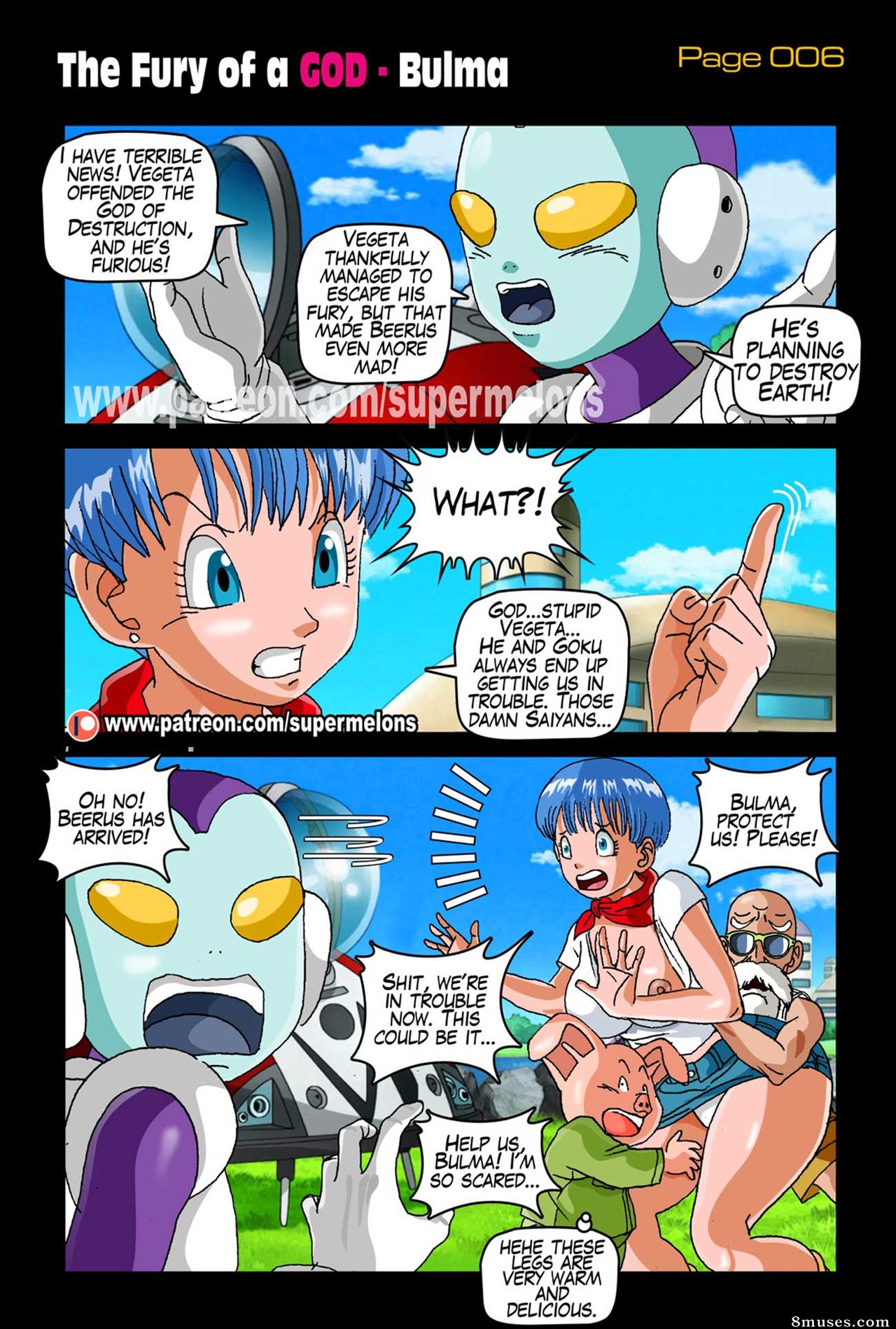 Super melons - La Furie d'un dieu - Page 8