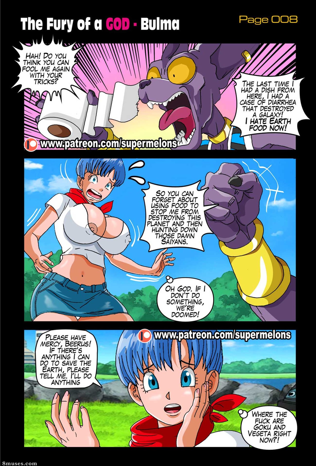Super Melons - The Fury of a God - Page 10