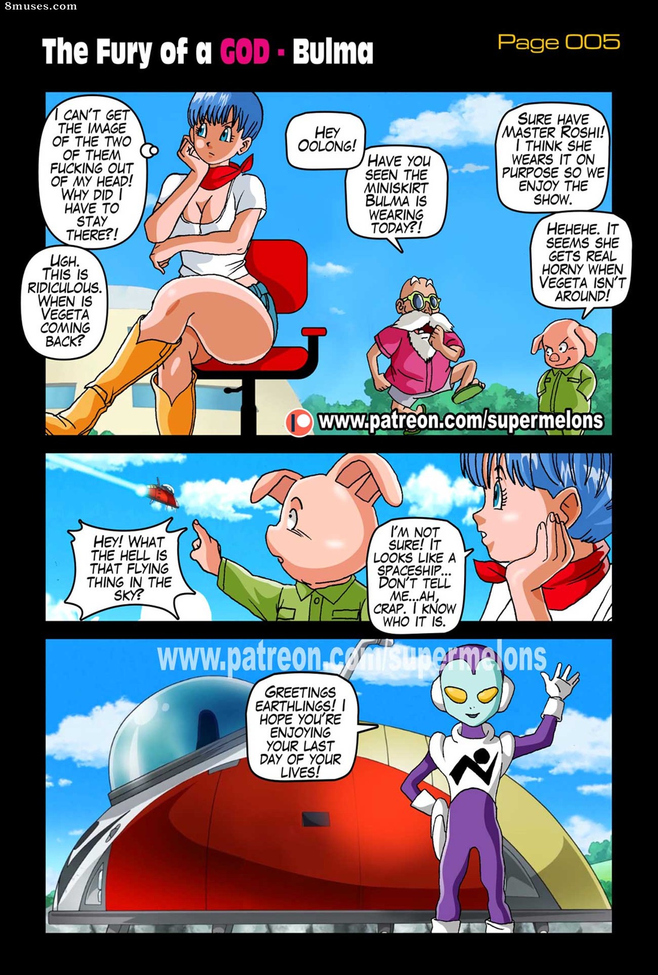 Super melões - A Fúria de um Deus - Página 7