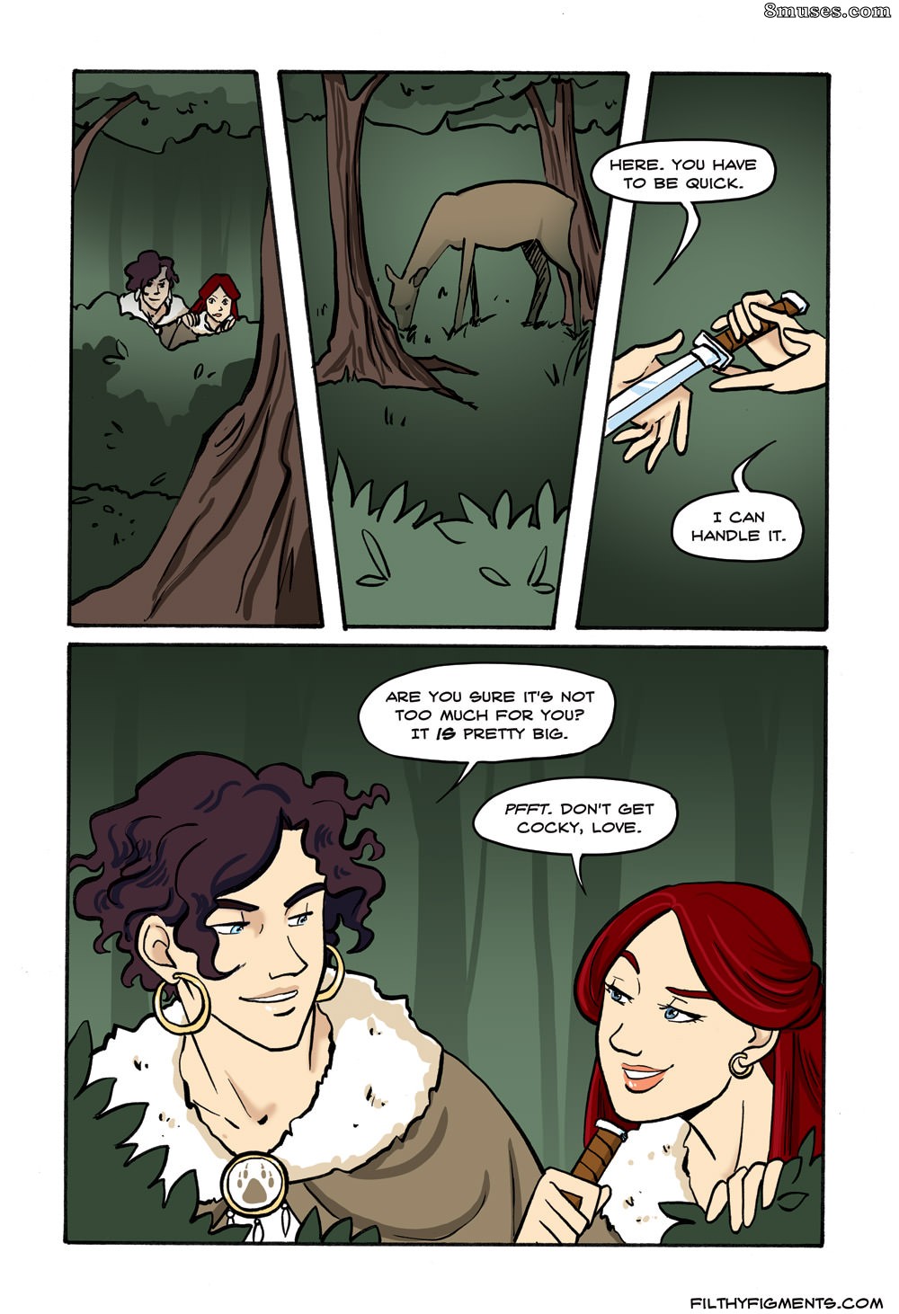 Filthy Figments Comics - Caperucita - El lobo y el hombre - Página 2