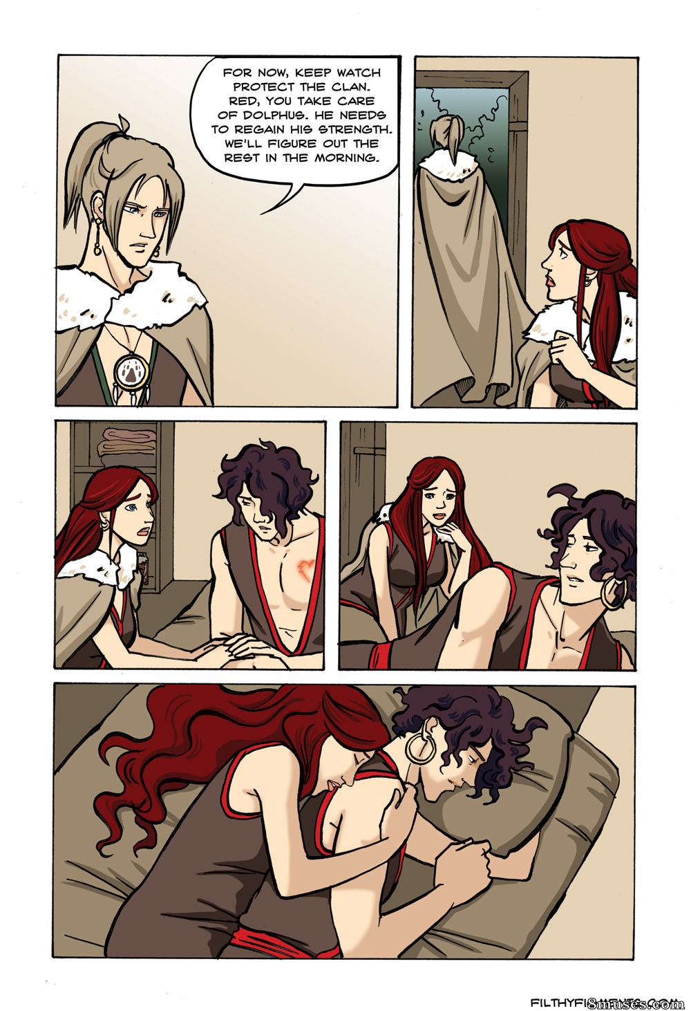 Filthy Figments Comics - Chapeuzinho - O lobo e o homem - Página 10