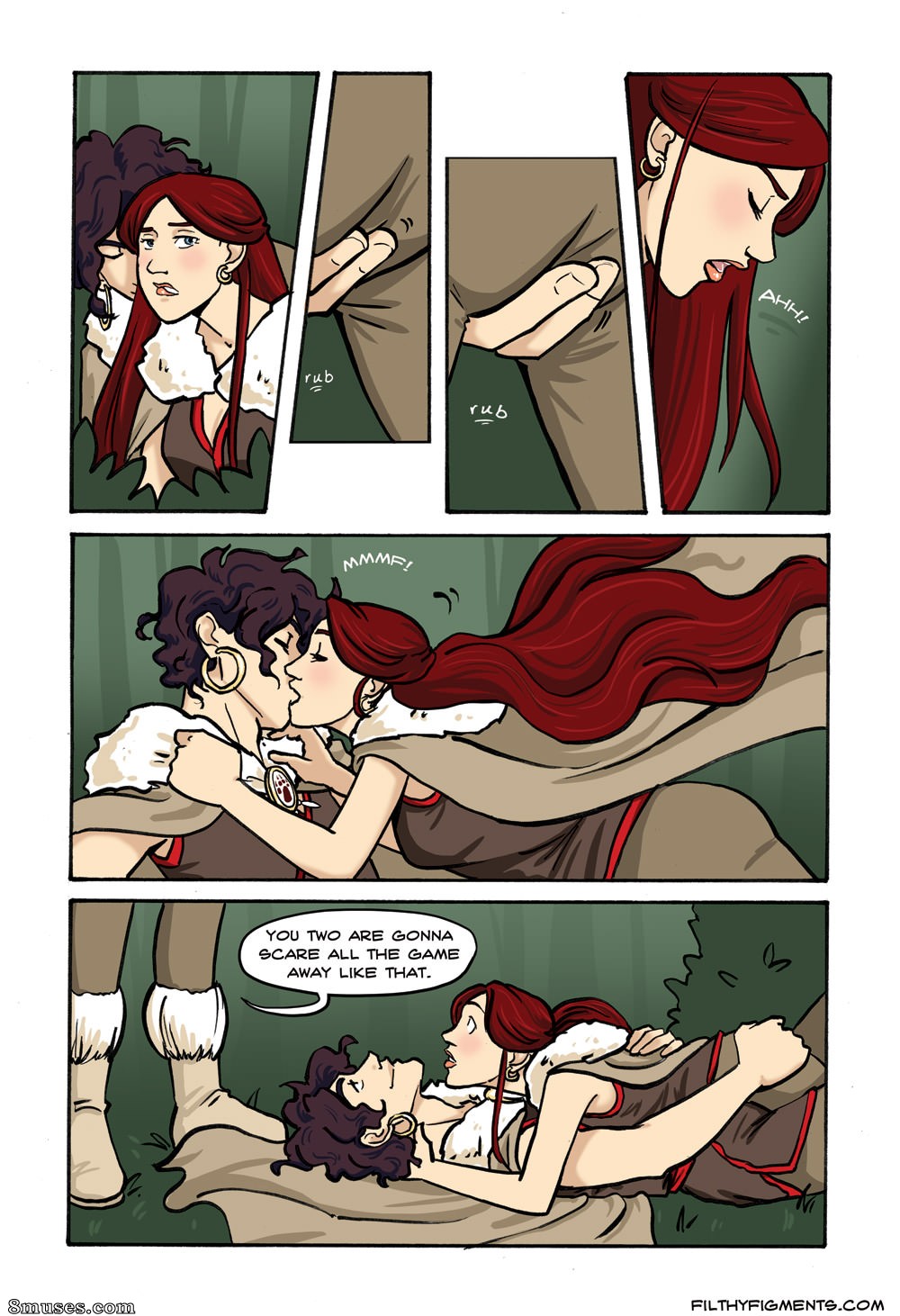 Filthy Figments Comics - Riding Hood - The Wolf and the Man - Page 4