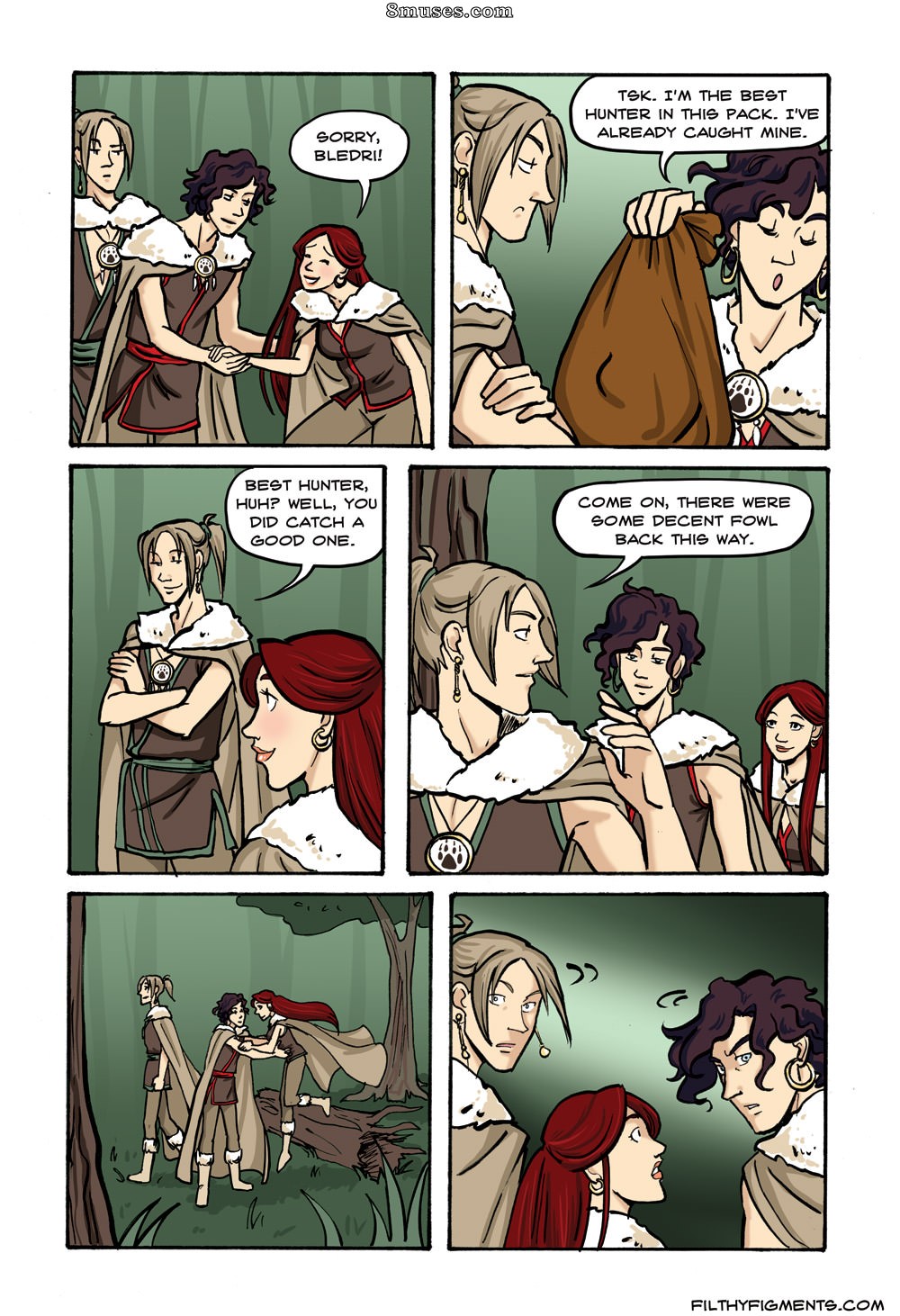 Filthy Figments Comics - Riding Hood - The Wolf and the Man - Page 5