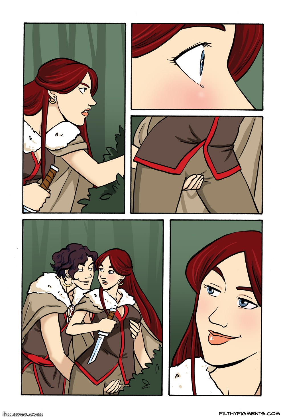 Filthy Figments Comics - Riding Hood - The Wolf and the Man - Page 3