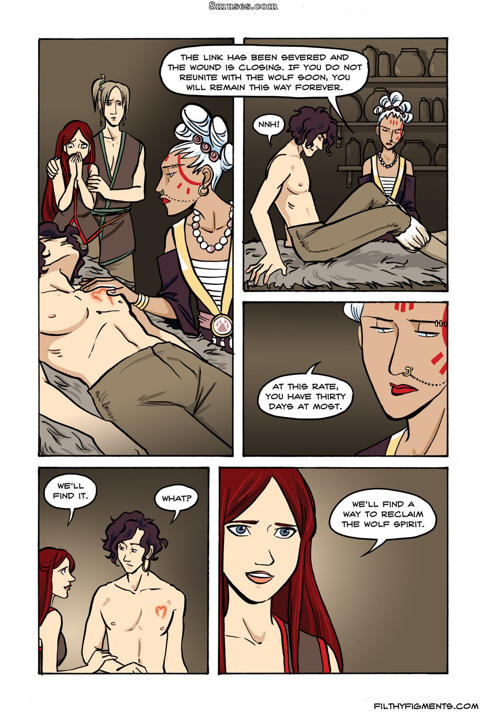 Filthy Figments Comics - Chapeuzinho - O lobo e o homem - Página 15