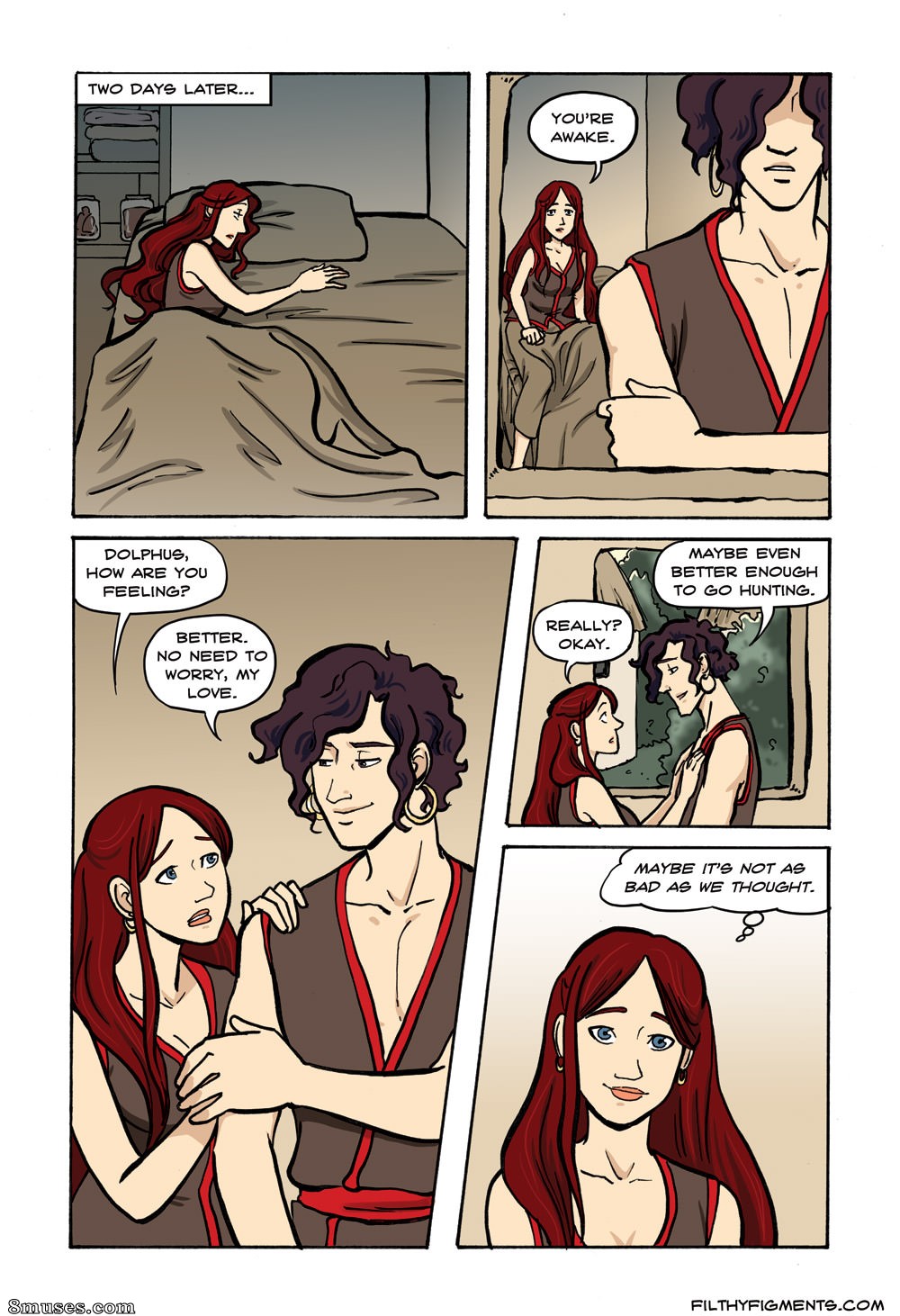 Filthy Figments Comics - Chapeuzinho - O lobo e o homem - Página 11