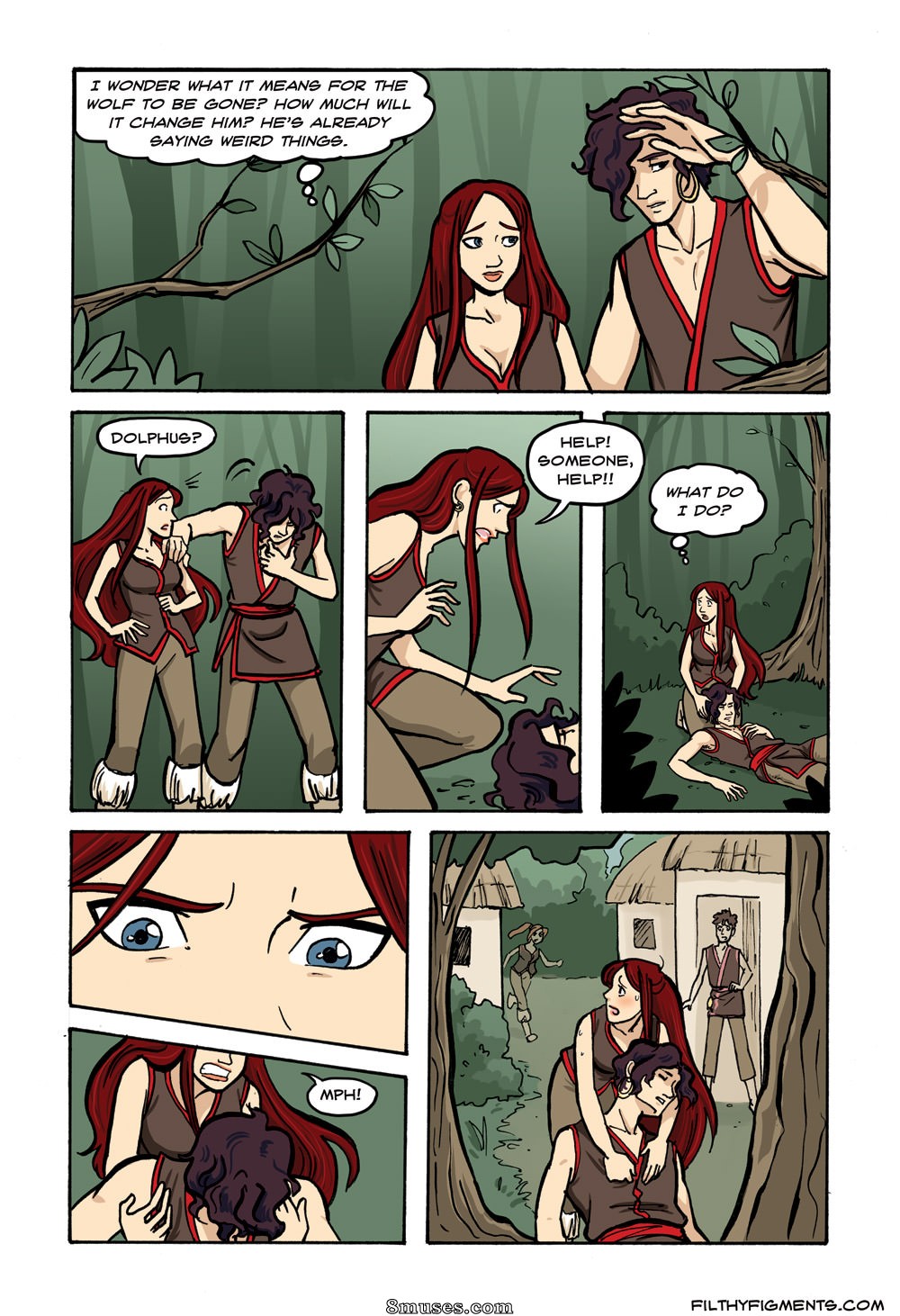 Filthy Figments Comics - Chapeuzinho - O lobo e o homem - Página 14