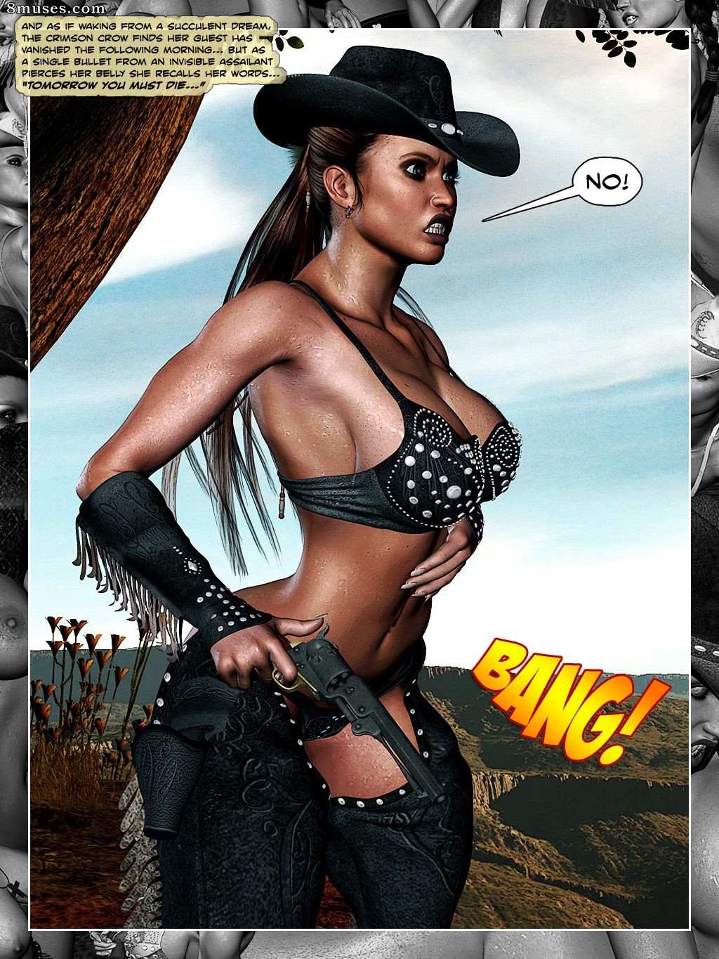 BarbarianBabes.com Comics - Caubóis & vampiros - Página 6