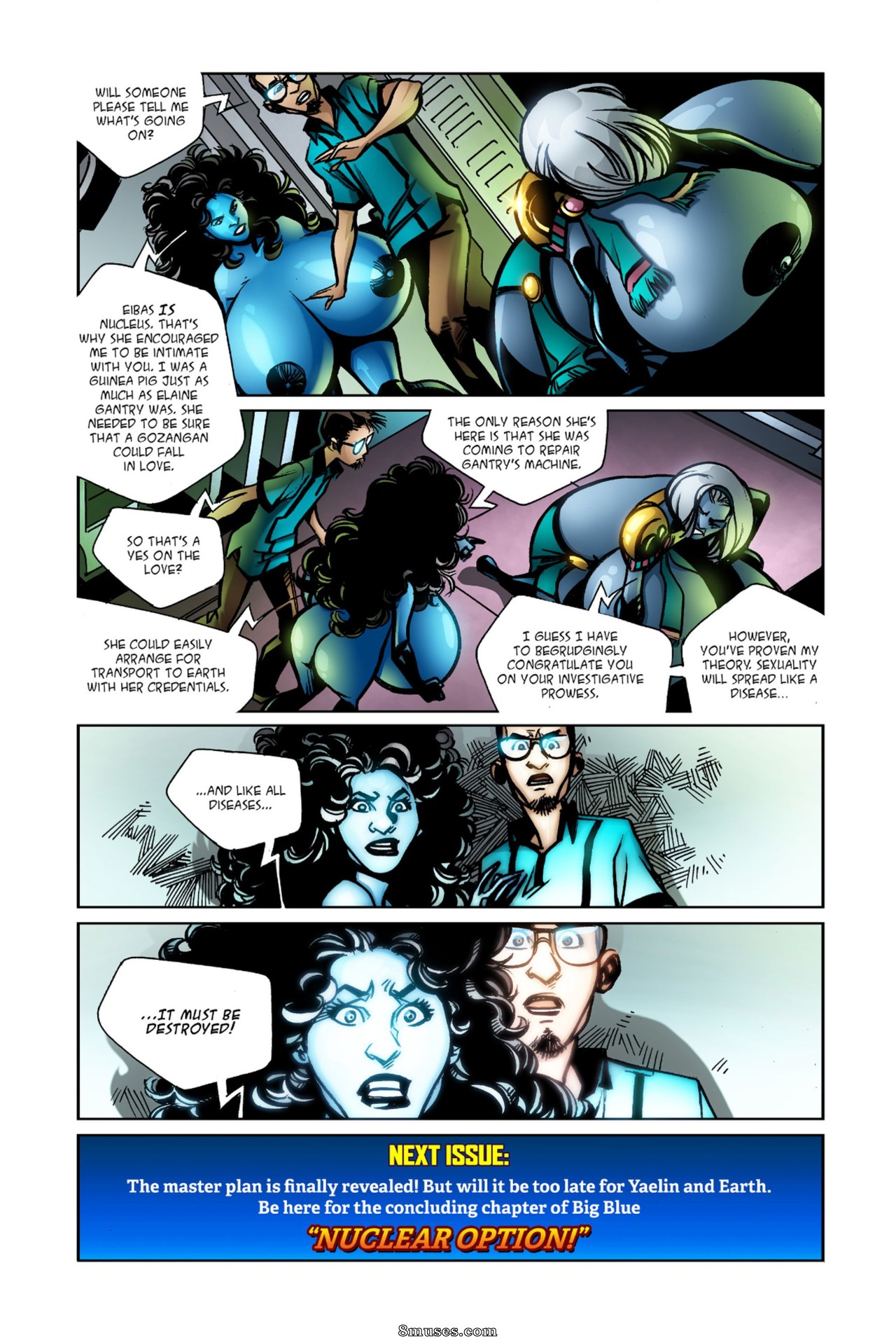 Big Blue - Juggs of Justice - Issue 5 - Page 12