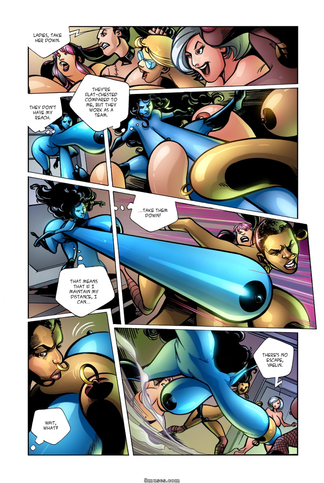 Big Blue - Juggs of Justice - Issue 5 - Page 4