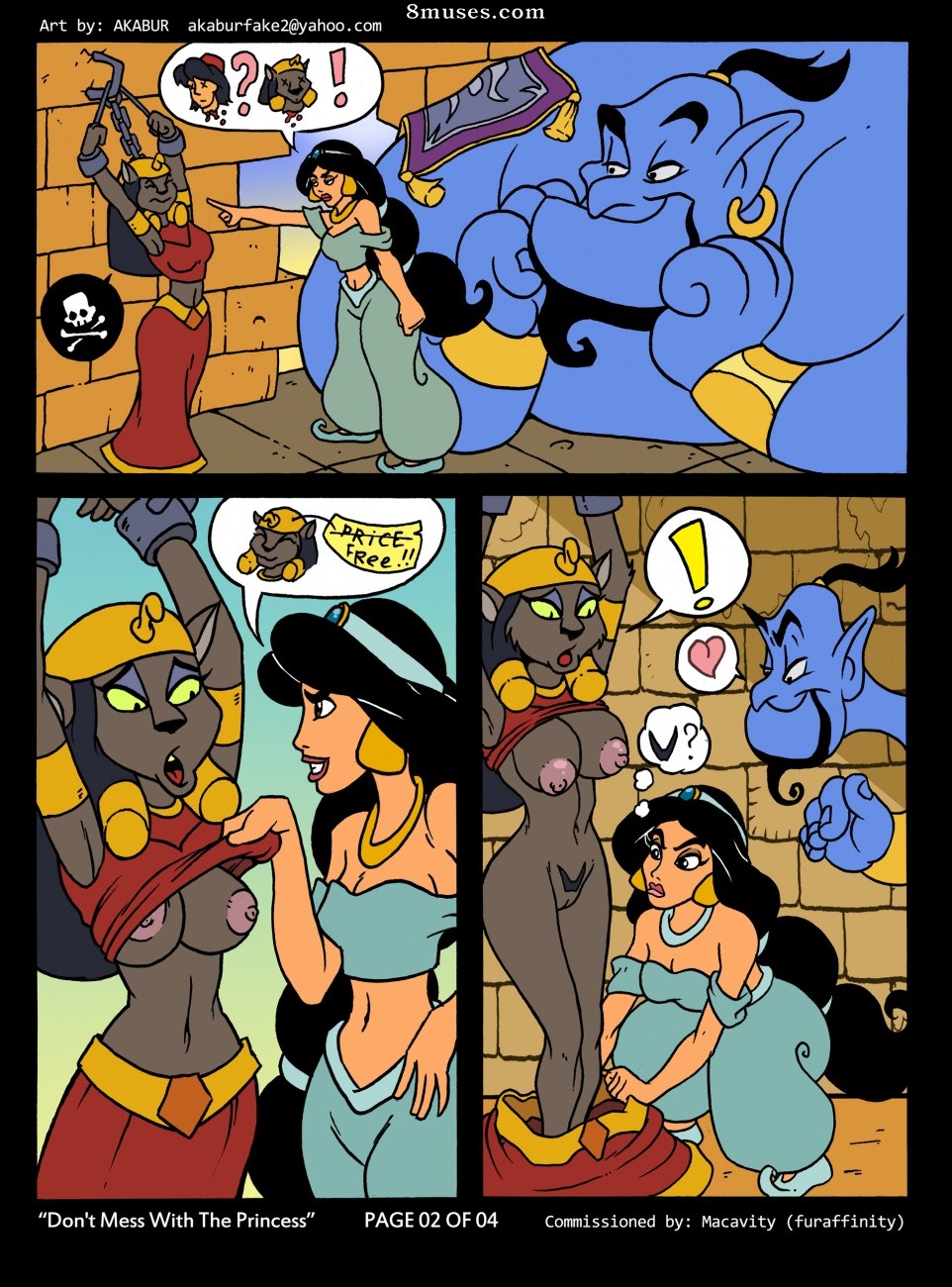 AKABUR Comics - No os metáis con la princesa - Página 2