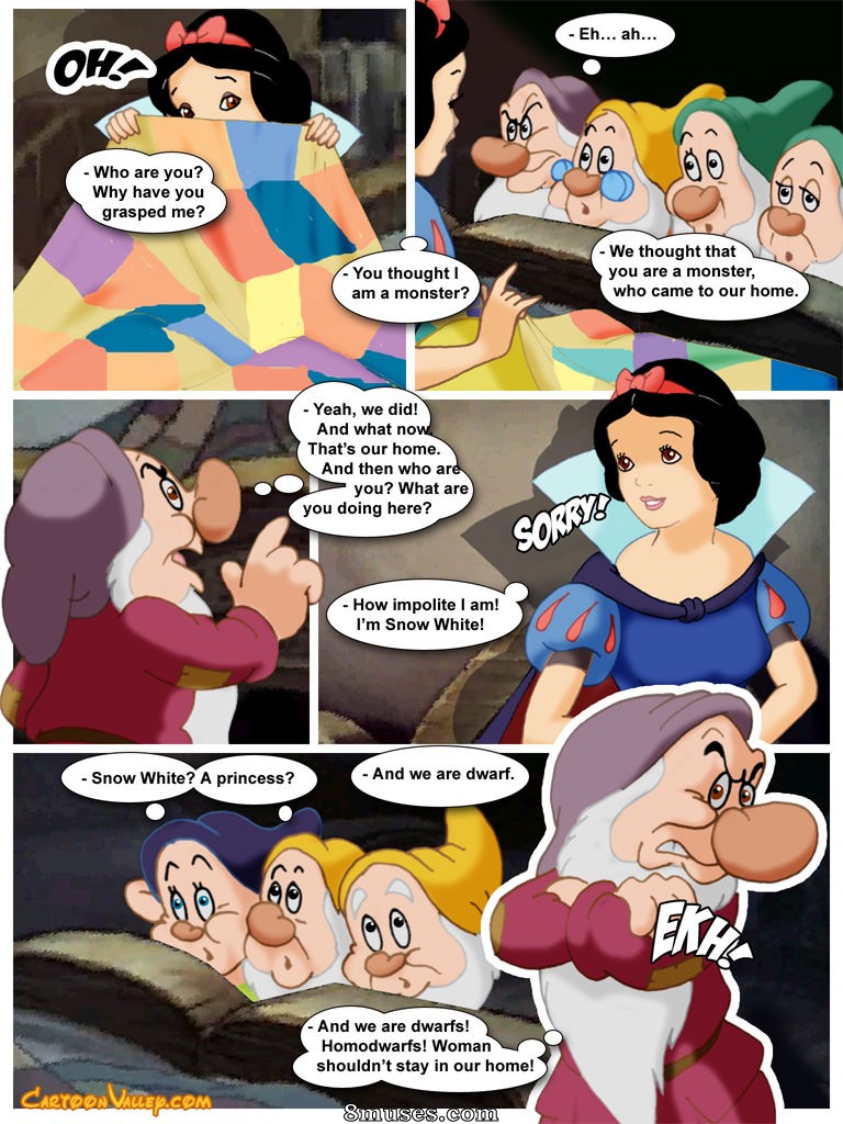 Cartoon Valley - Snow White & The Seven Dwarf Queers - Page 34