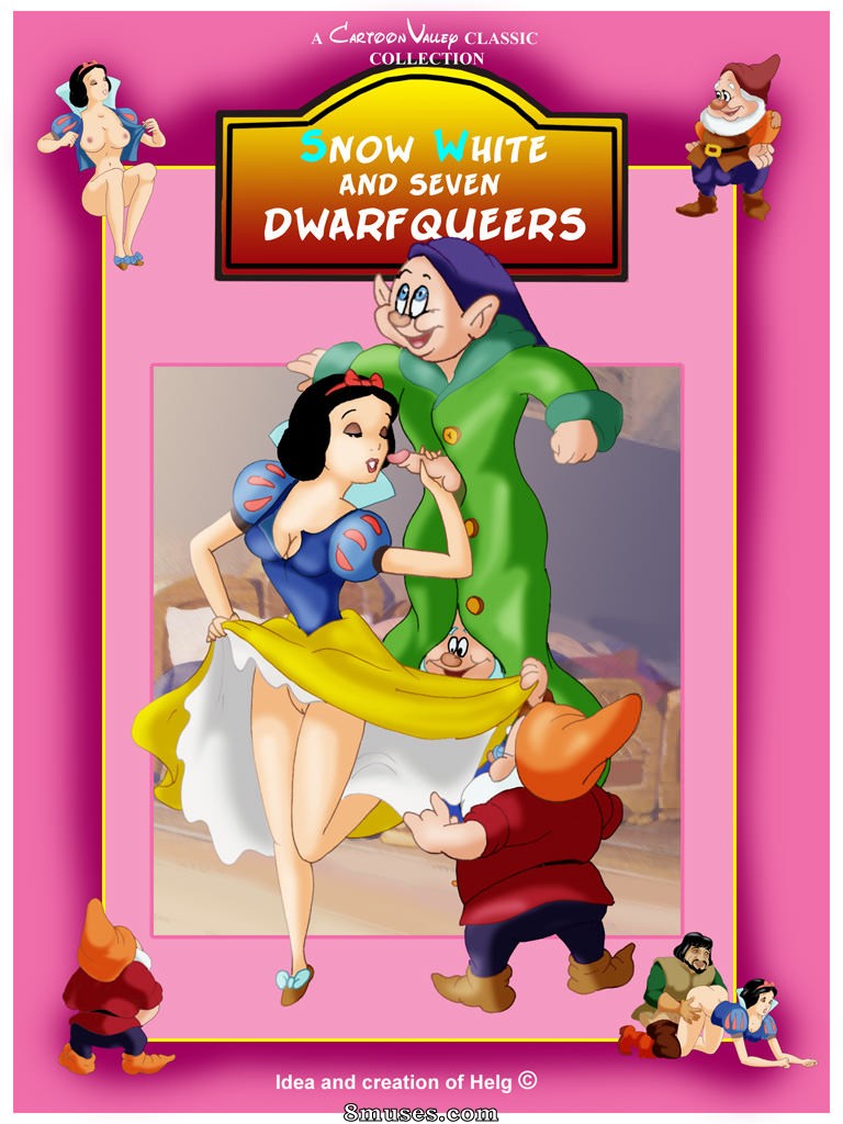 Cartoon Valley - Snow White & The Seven Dwarf Queers - Page 1
