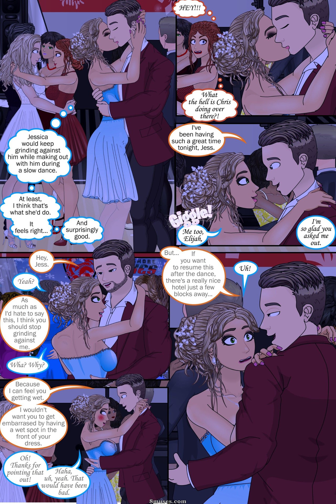 Sapphirefoxx - The Substitute Dance - Page 24