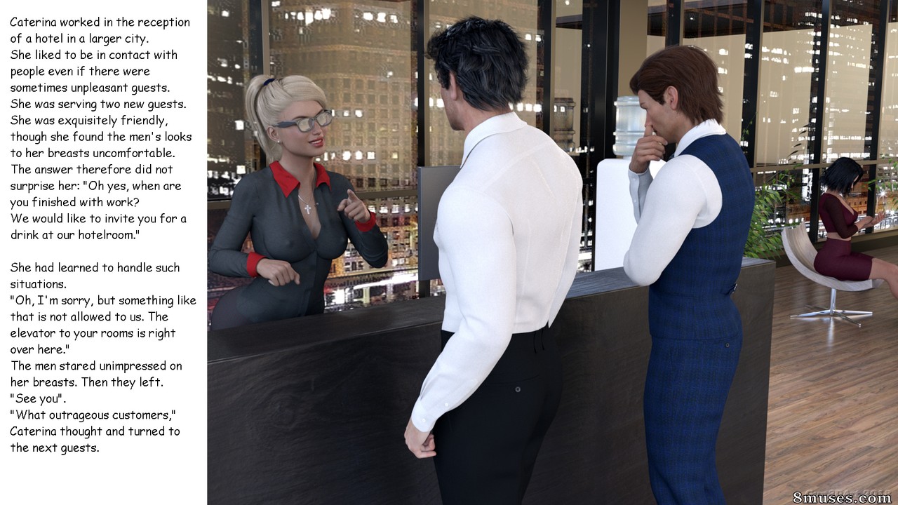 Gun3DArt - A recepcionista do hotel - Página 5