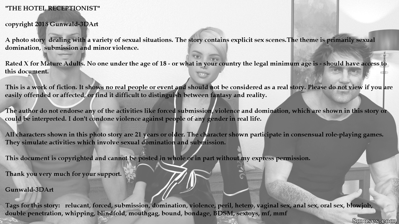 Gun3DArt - The hotel receptionist - Page 2