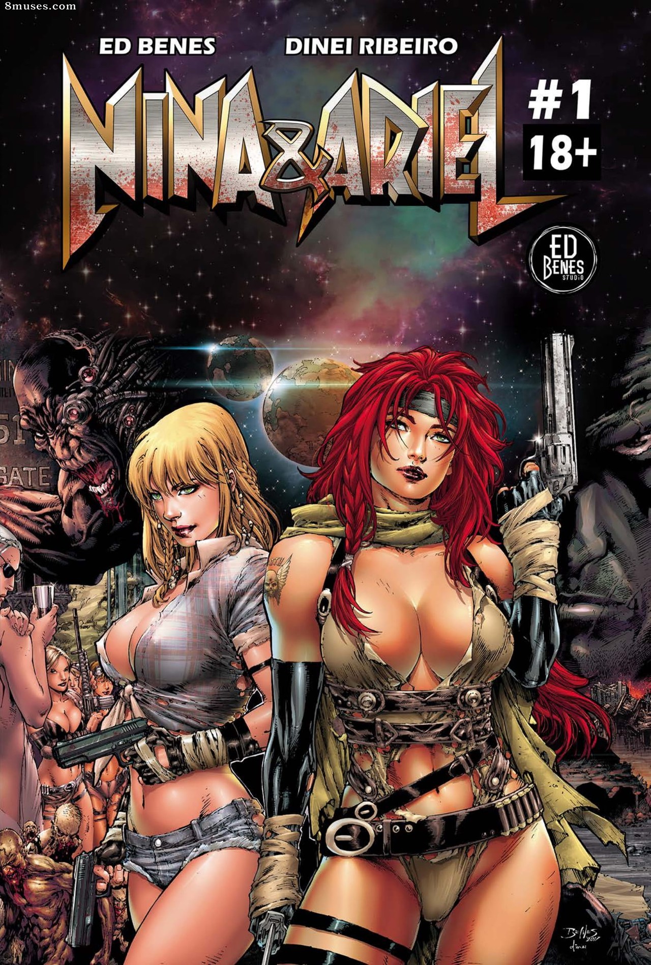 Ed Benes - Nina & Ariel - Page 1