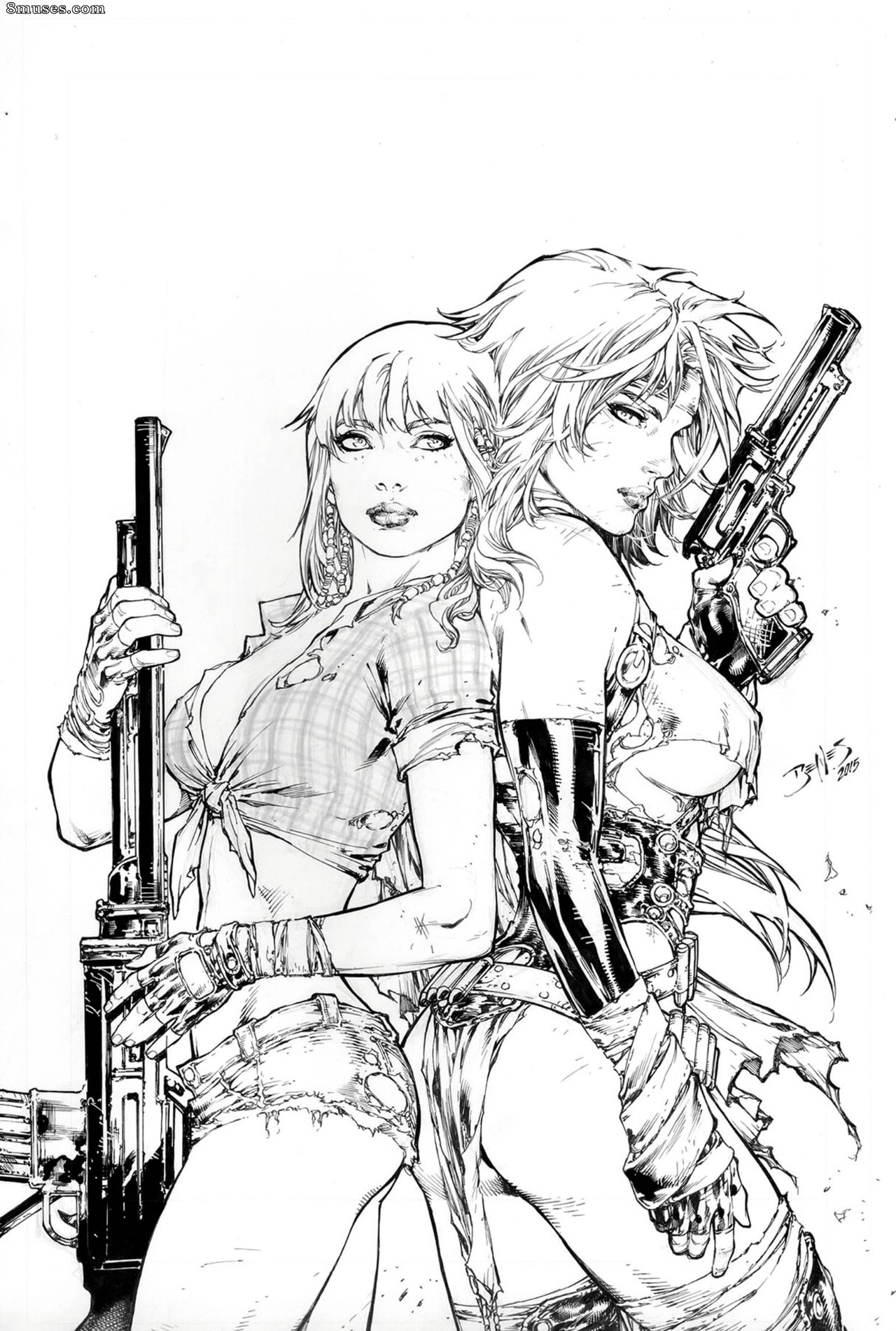 Ed Benes - Nina & Ariel - Page 37