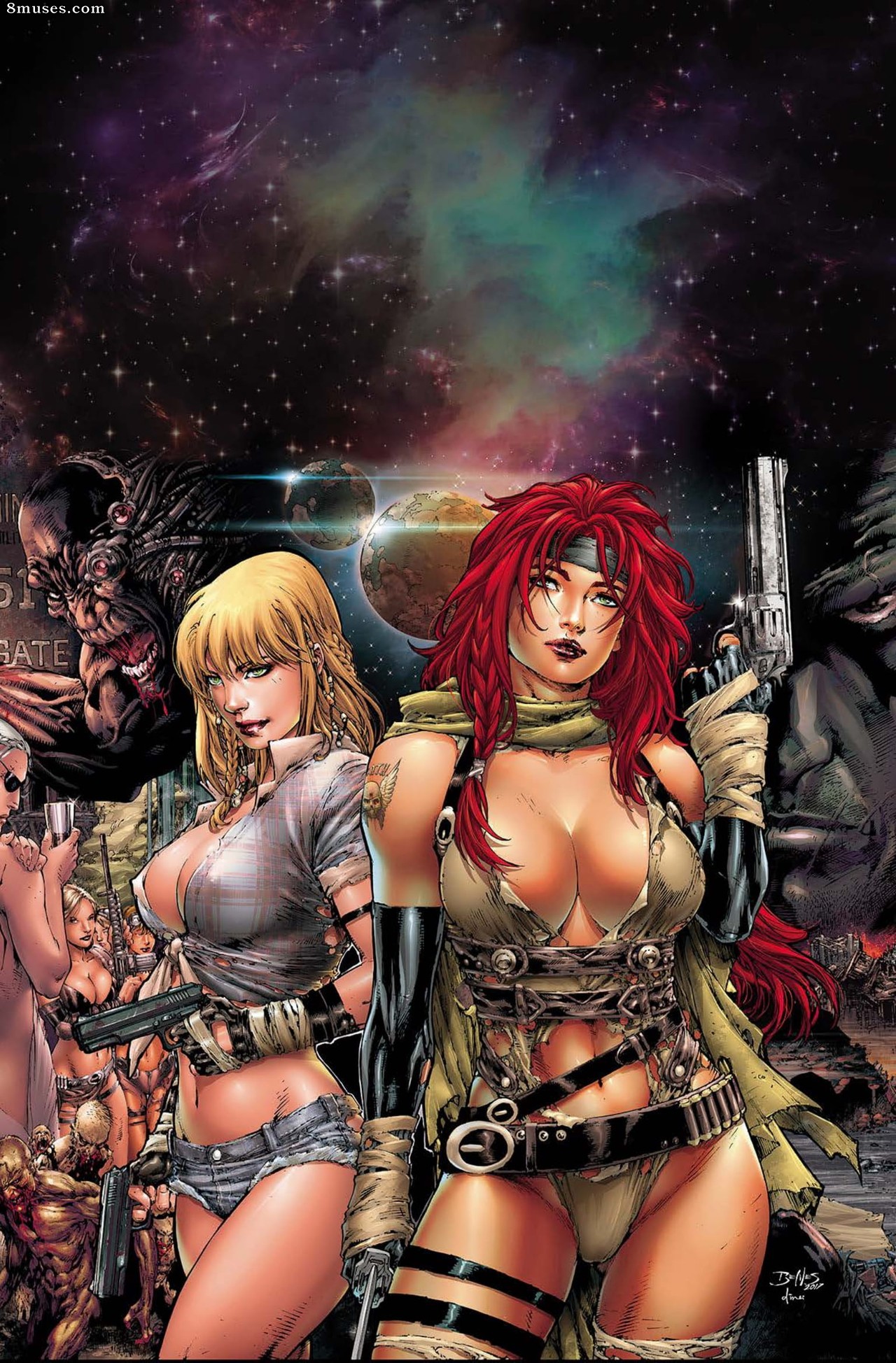 Ed Benes - Nina & Ariel - Page 36