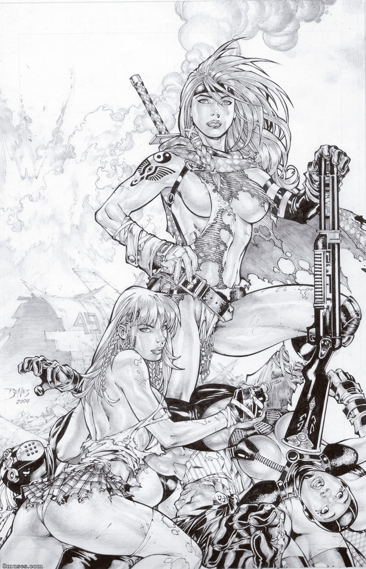 Ed Benes - Nina & Ariel - Page 31