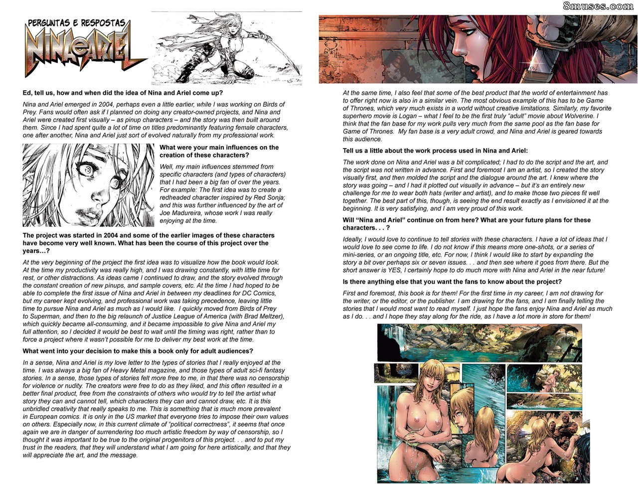 Ed Benes - Nina & Ariel - Page 35