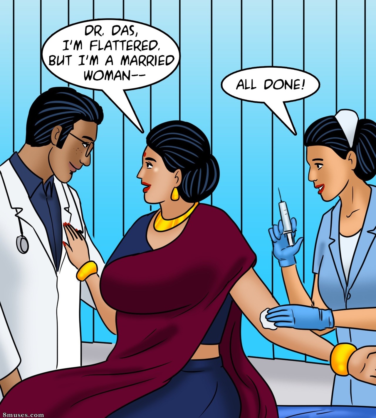 Velamma - Issue 107 - A Prescription for Sex - Page 55