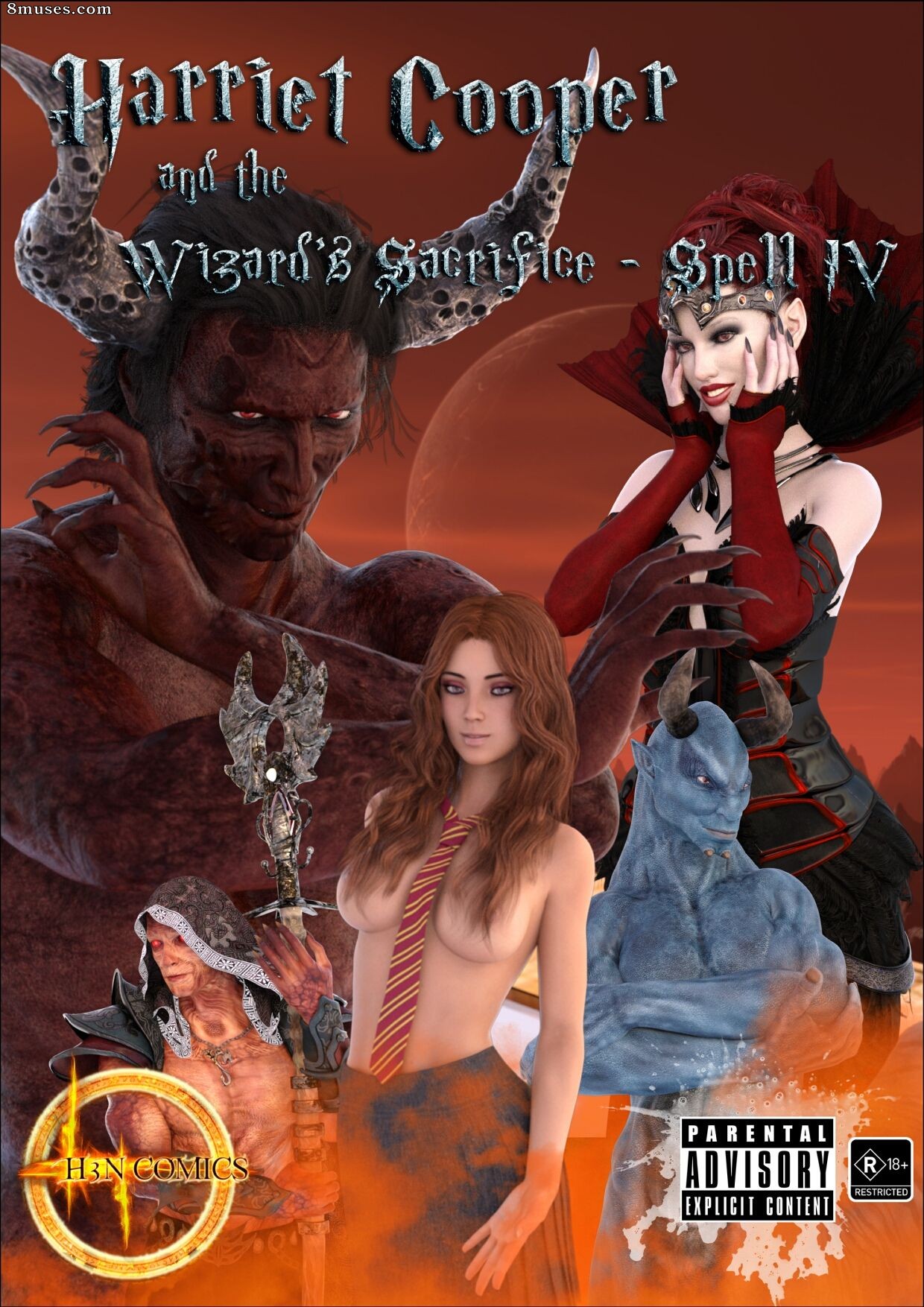 Harriet Cooper et le sacrifice des sorciers - Sort - Chapitre 4 - Page 1