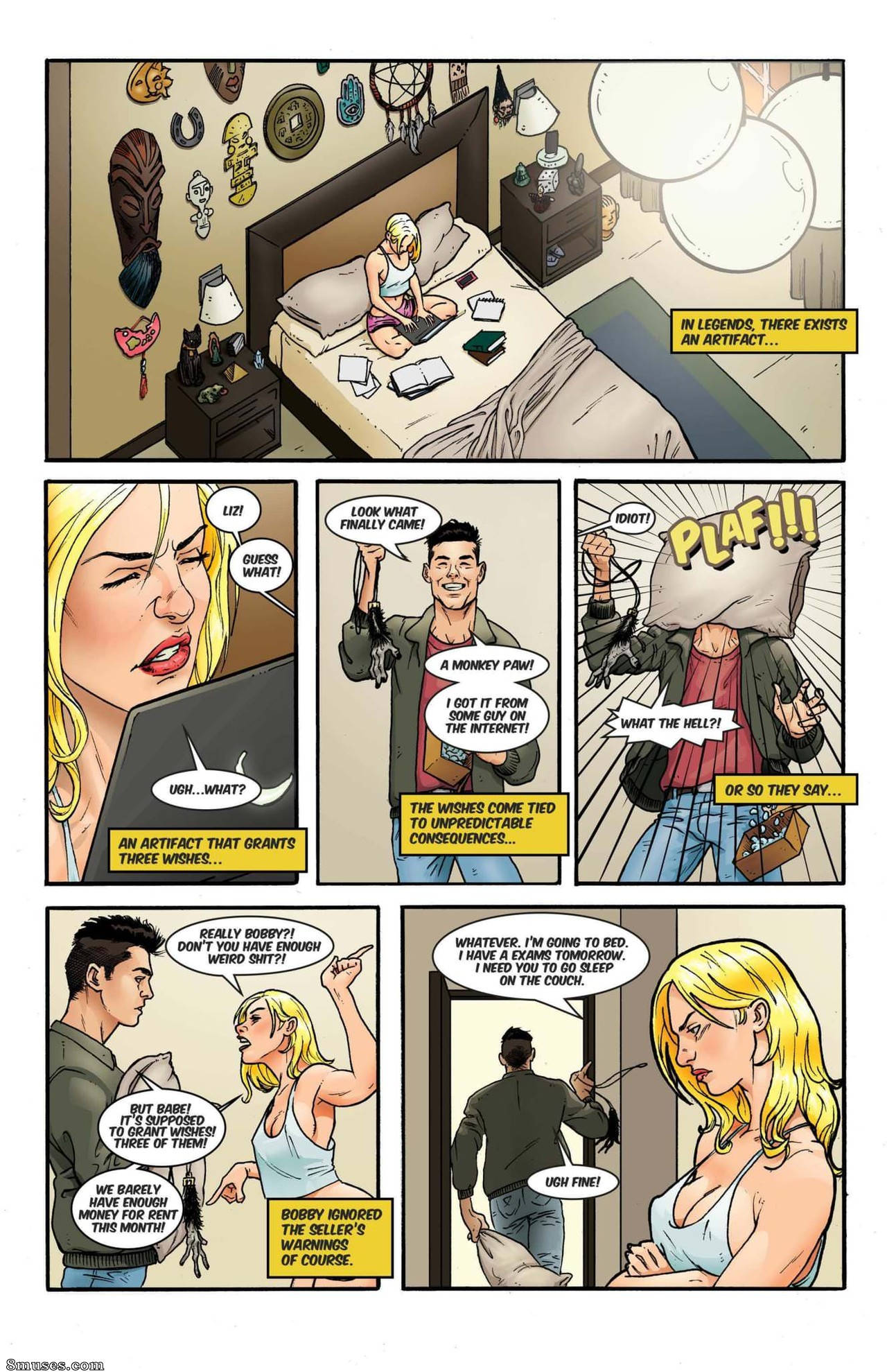 Giantess Club Comics - Pata de macaco - Página 3