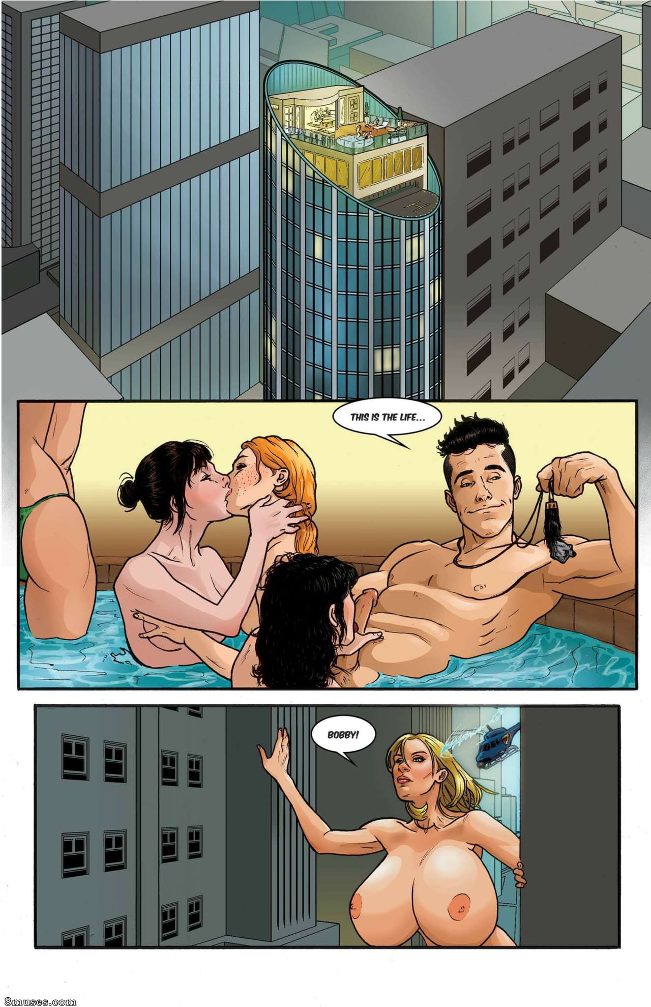 Giantess Club Comics - Garra de mono - Página 9