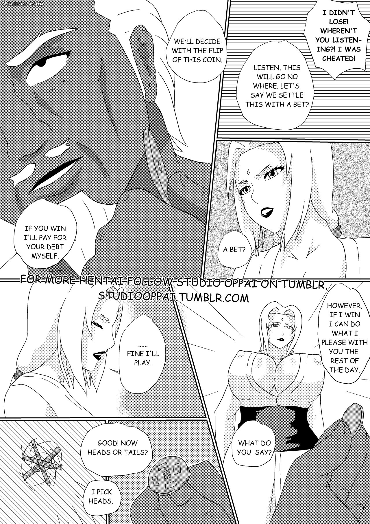 Studio Oppai Comics - Tsunade's Lost Bet - Page 3