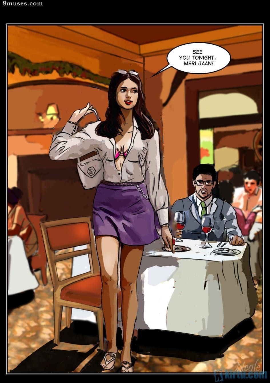 Kirtu.com Comics - A empregada doméstica - Página 5