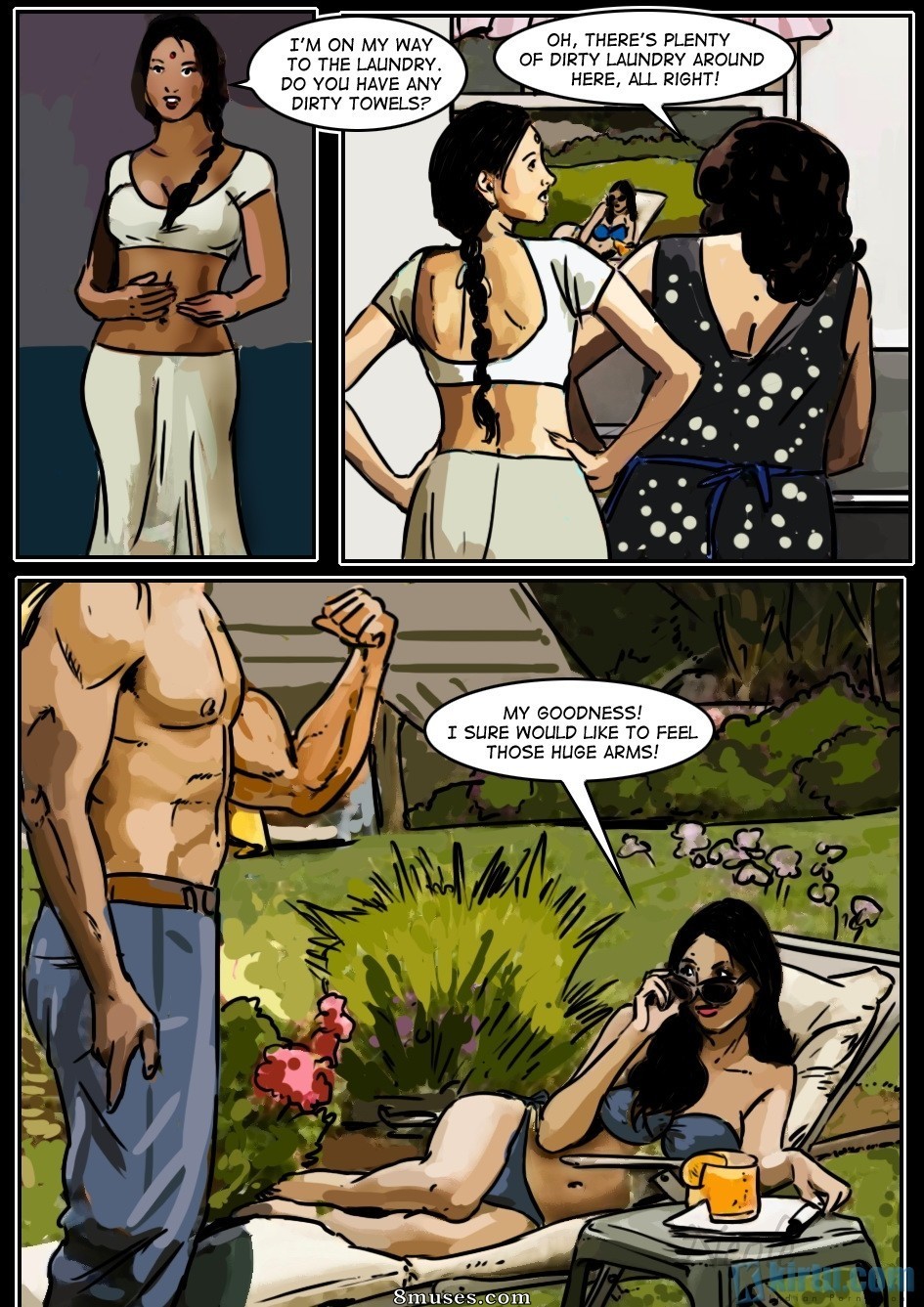 Kirtu.com Comics - A empregada doméstica - Página 17