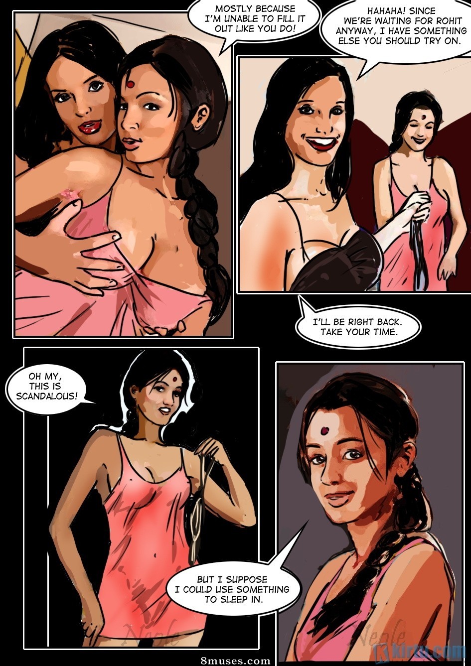 Kirtu.com Comics - A empregada doméstica - Página 22
