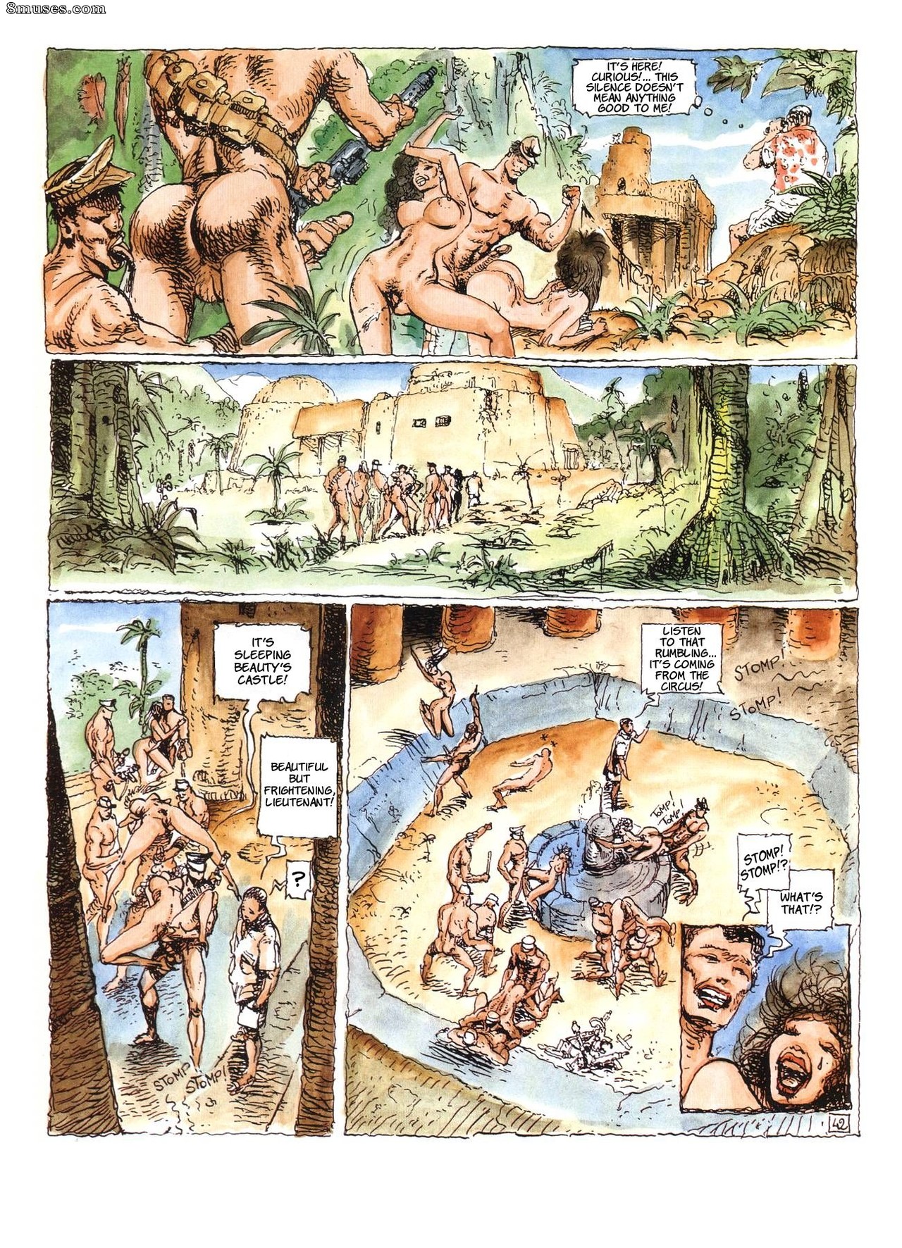 Classic Comics Collection - A Ilha das Perversões - Página 43