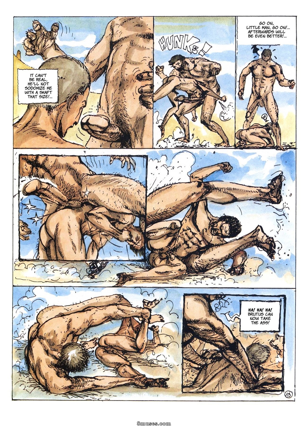 Classic Comics Collection - A Ilha das Perversões - Página 14