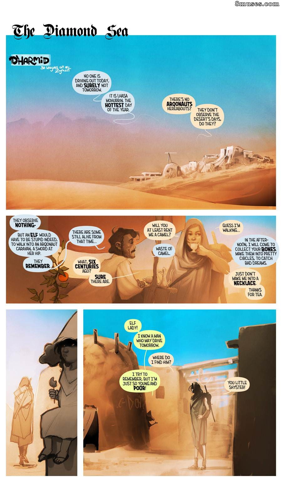 Rupert Everton - The Diamond Sea - Page 1