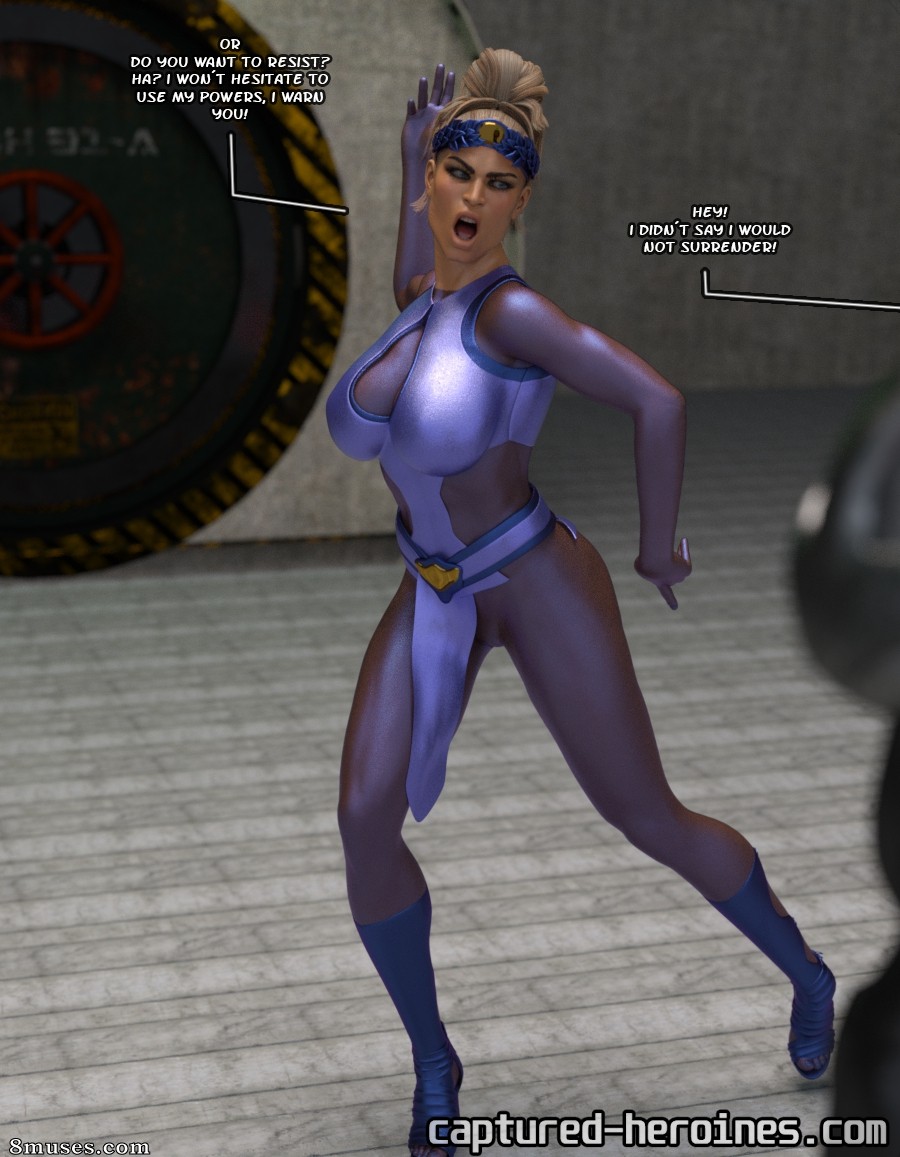 Captured-Heroines Comics - Lechuza azul - Página 4