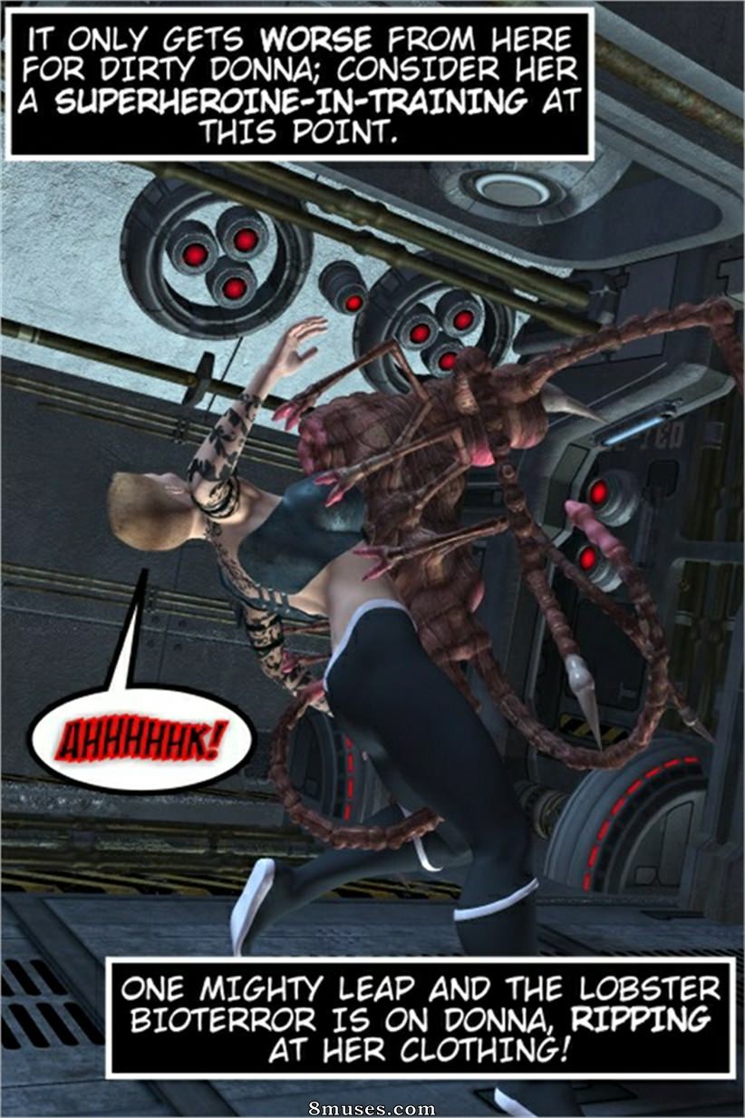 Captured-Heroines Comics - Donna suja - Página 7
